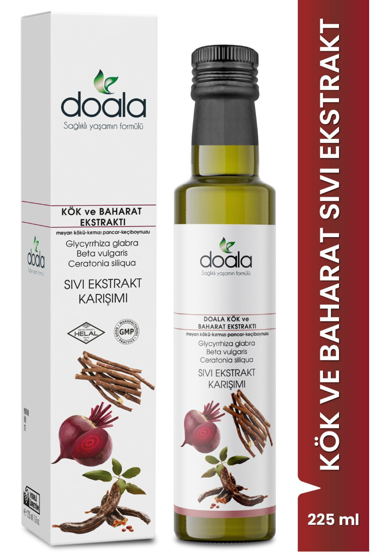 Doala Kök Ve Baharat Ekstresi 225 Ml
