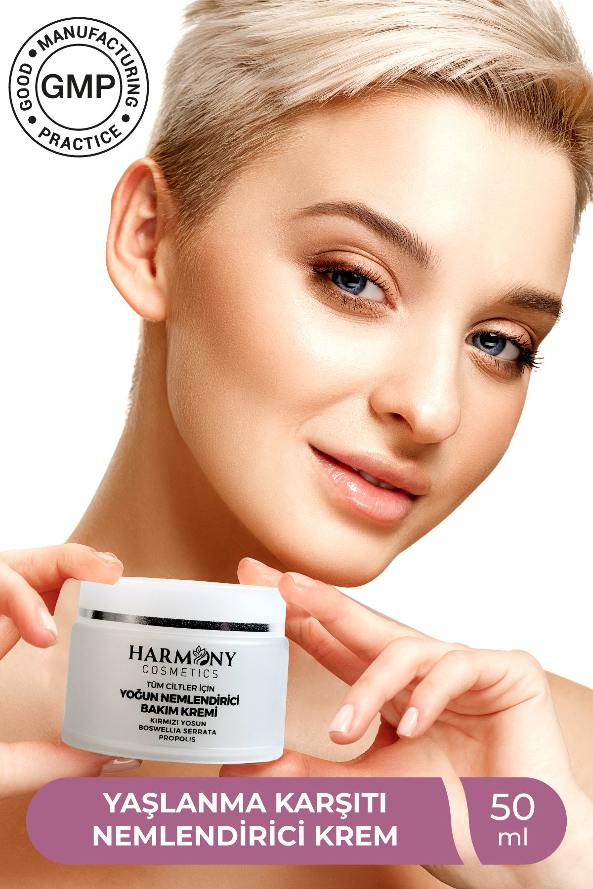 Harmony Cosmetics Türkiye Kolajen Krem Kolajen Serum Yoğun Nemlendirici Bakim Kremi 3'Lü Ba