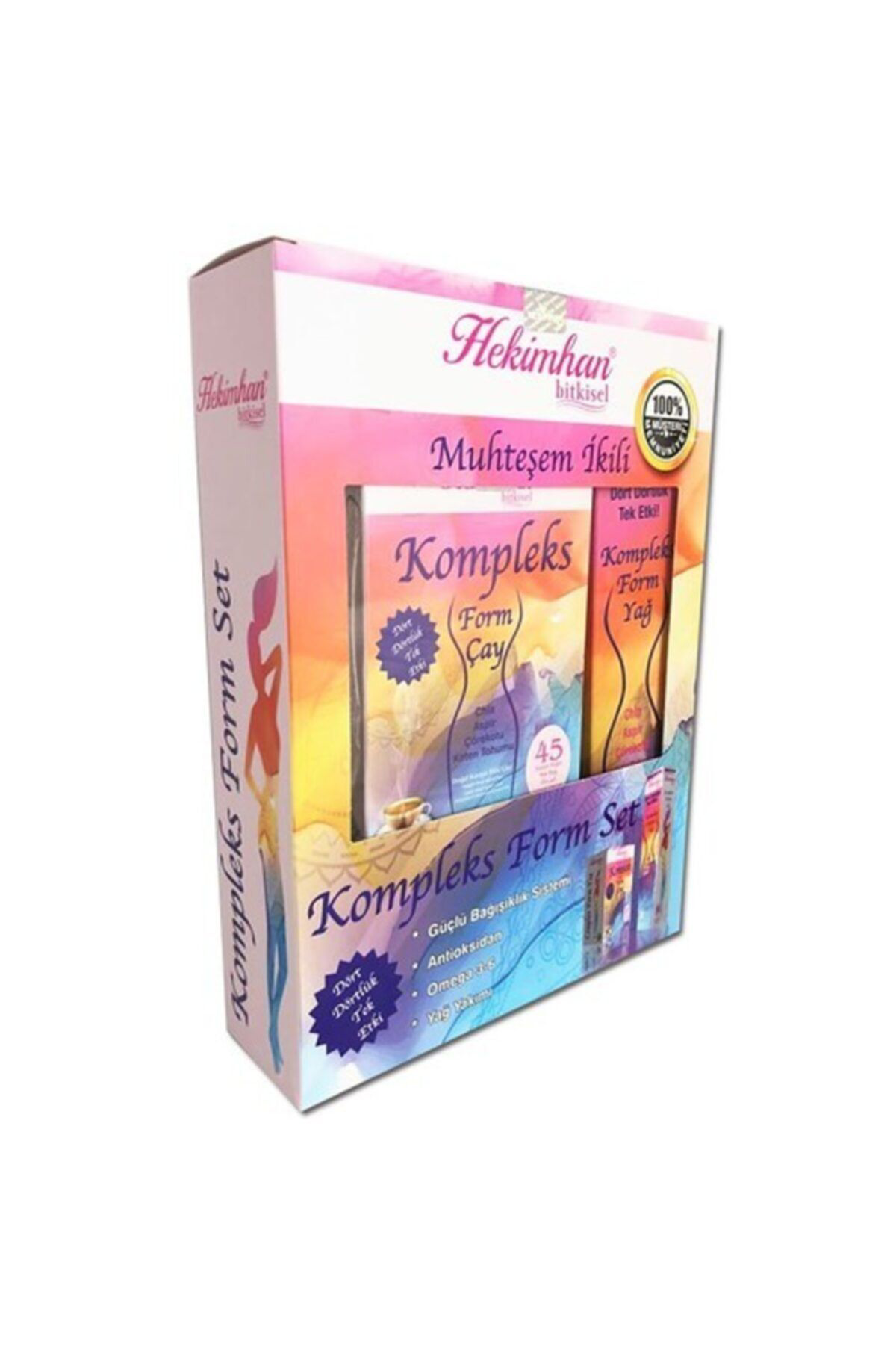 Hekimhan Bitkisel Kompleks Form Set Yağ Çay