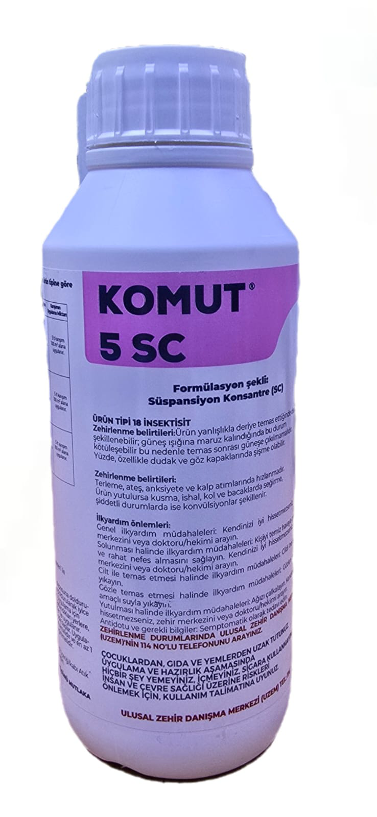 Hektaş Komut Genel Haşere İlaci (Sivrisinek-Hamamböceği-Karasinek) 1 Lt