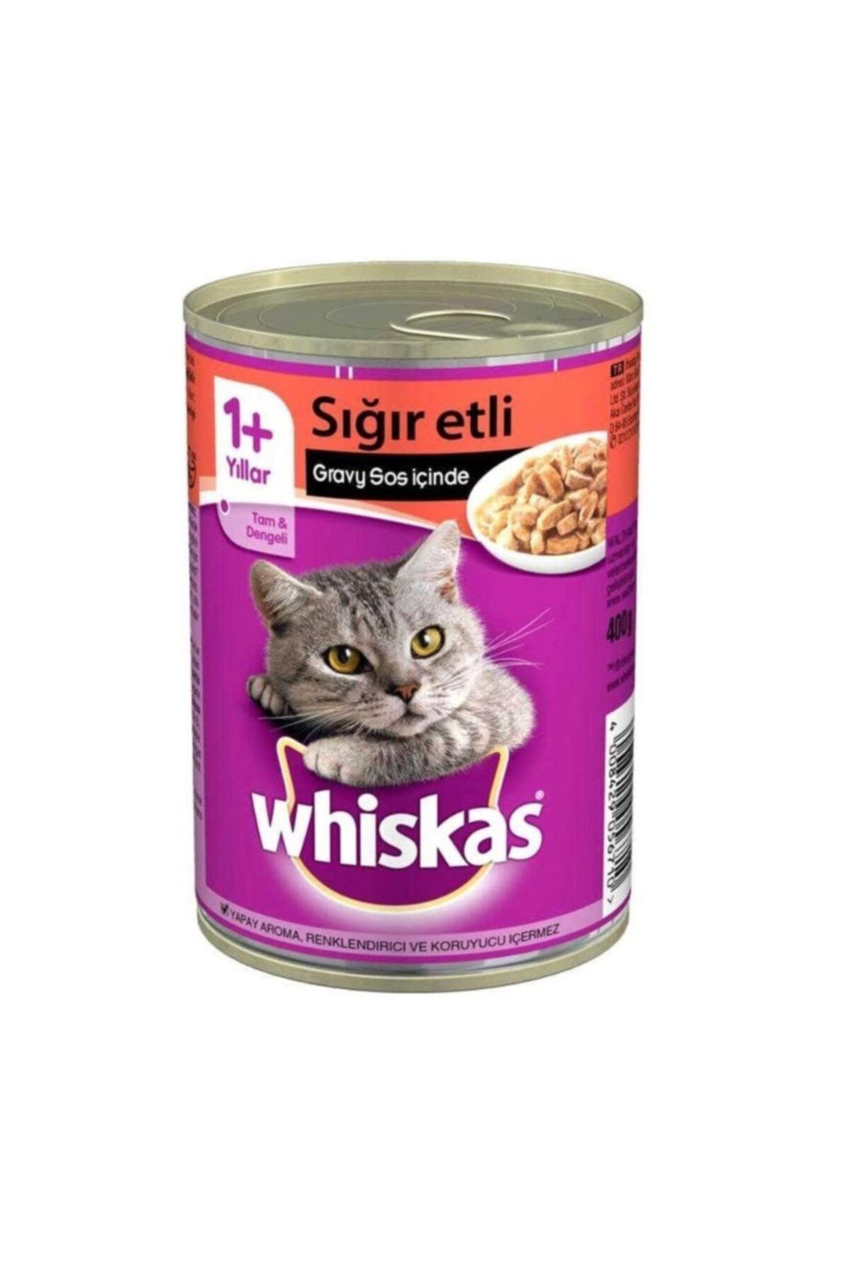 Whiskas Konserve Mama Siğir Etli