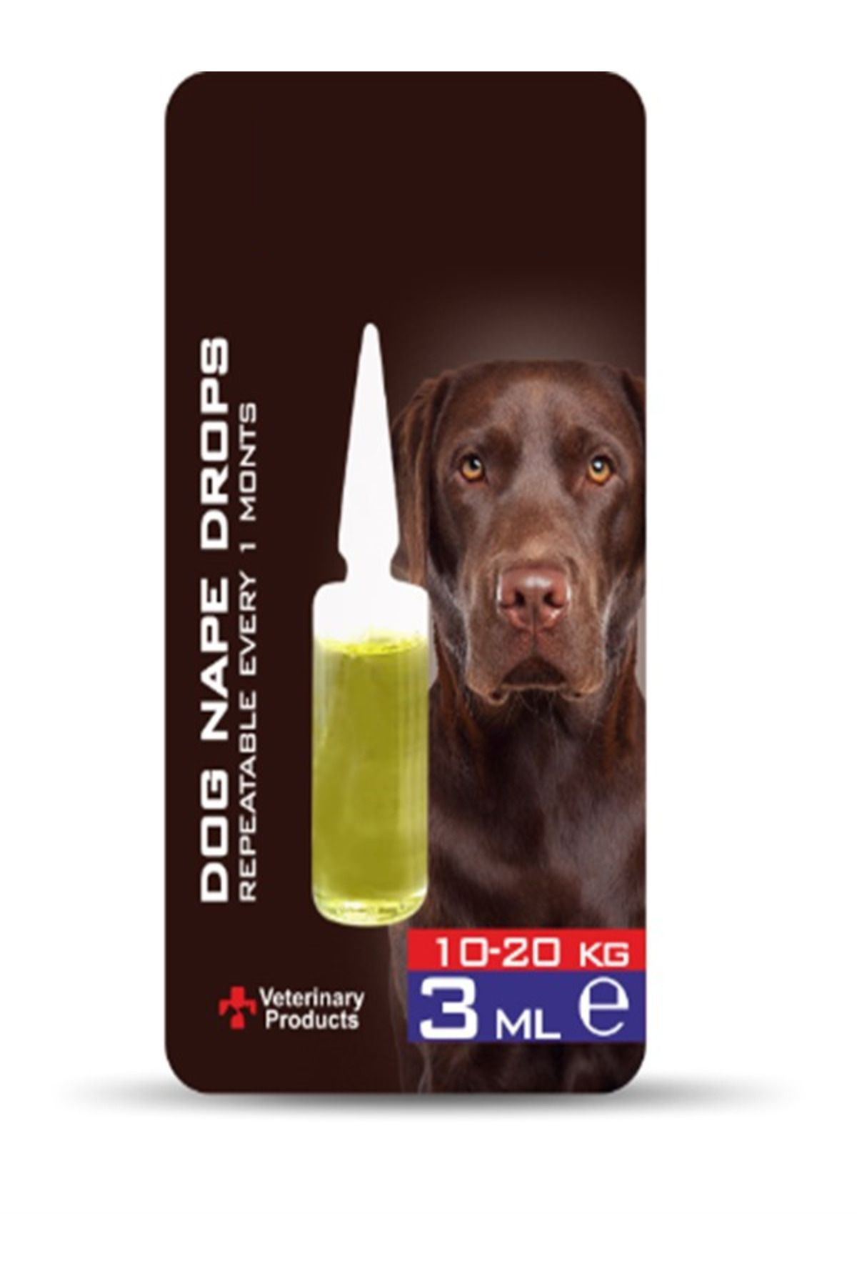 Zona Köpek Tüy, Deri Bakim Yaği - 3 Ml (Köpek 10-20 Kg )