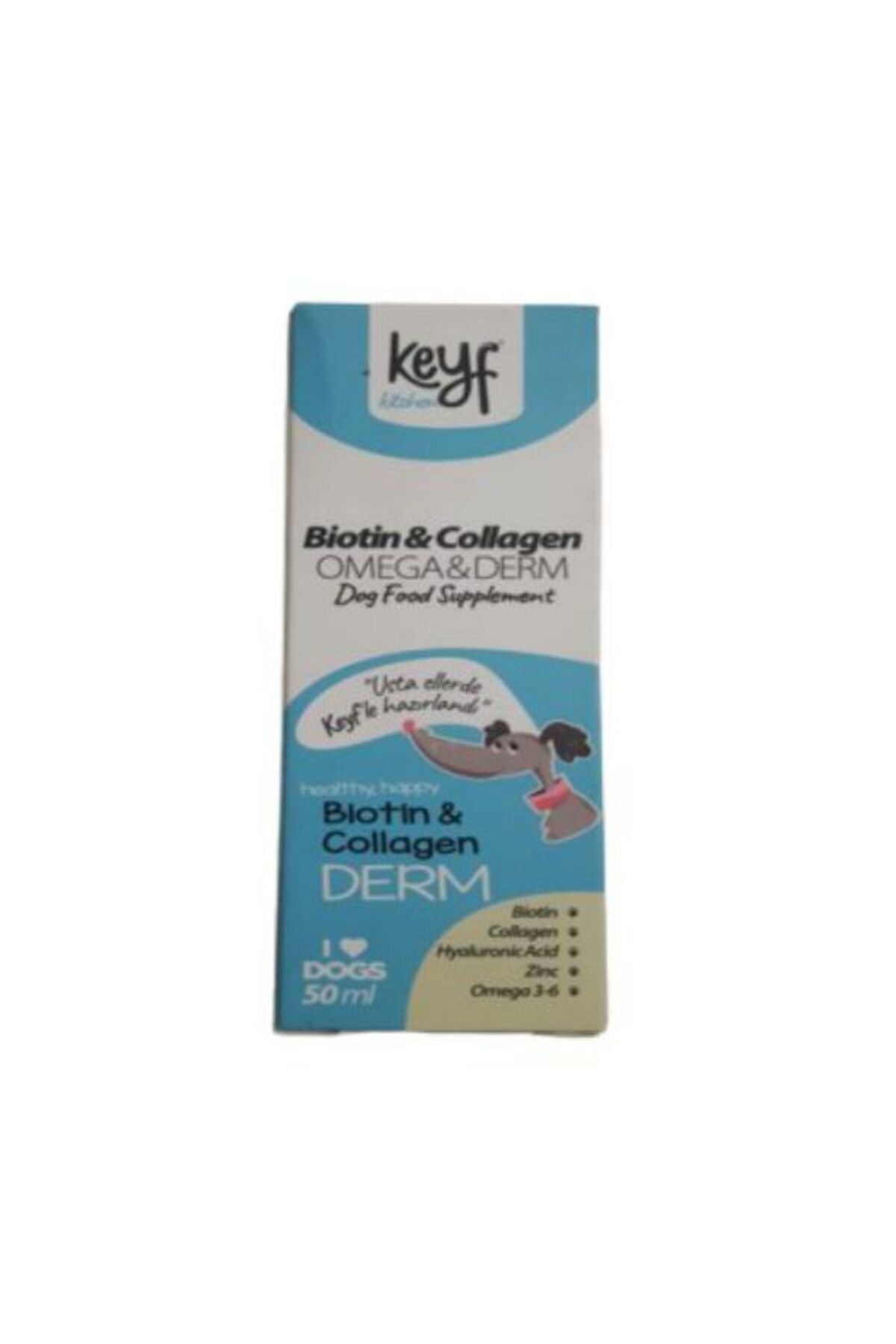 Key7 Köpekler İçin Biotin - Collagen Biotin & Collagen Dog 50 Ml