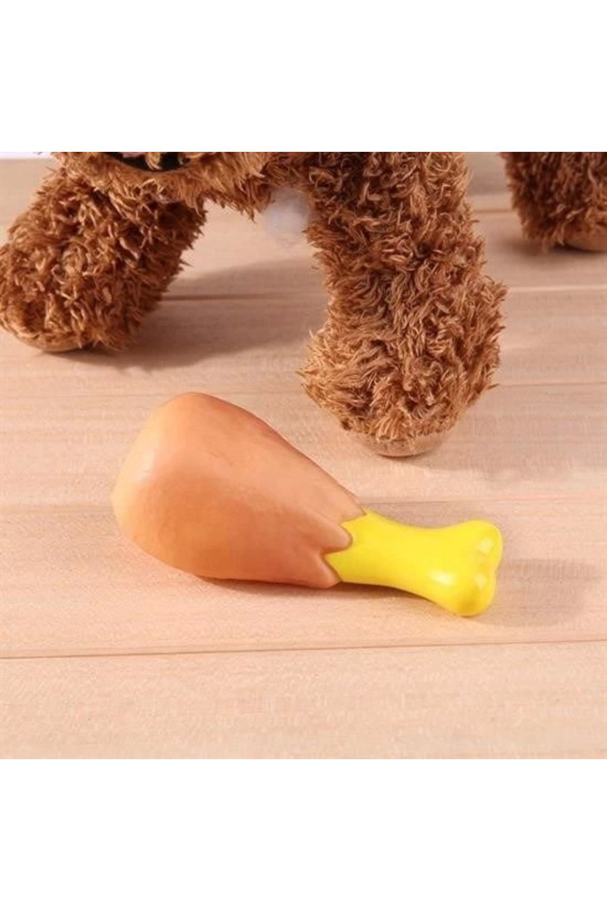 Yusuftex Köpekler İçin Oyuncak Tavuk Budu