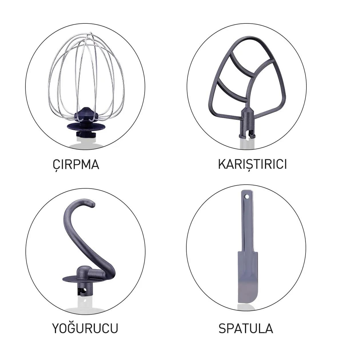 Korkmaz  A470-03 Pro Mix Kirmizi Stand Mikser