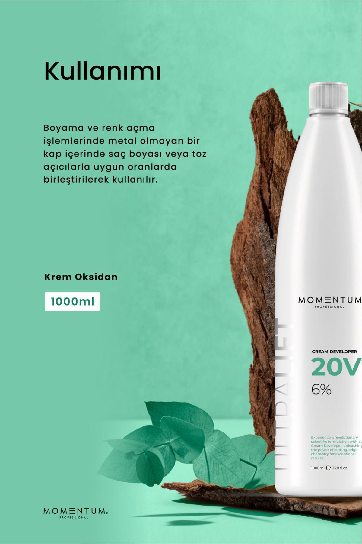 Momentum Krem Oksidan 20 Vol 1000 Ml