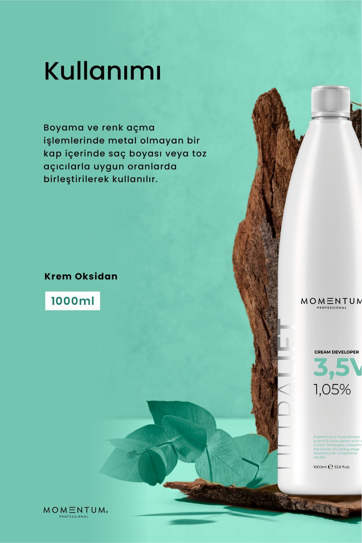 Momentum Krem Oksidan 3,5 Vol 1000 Ml