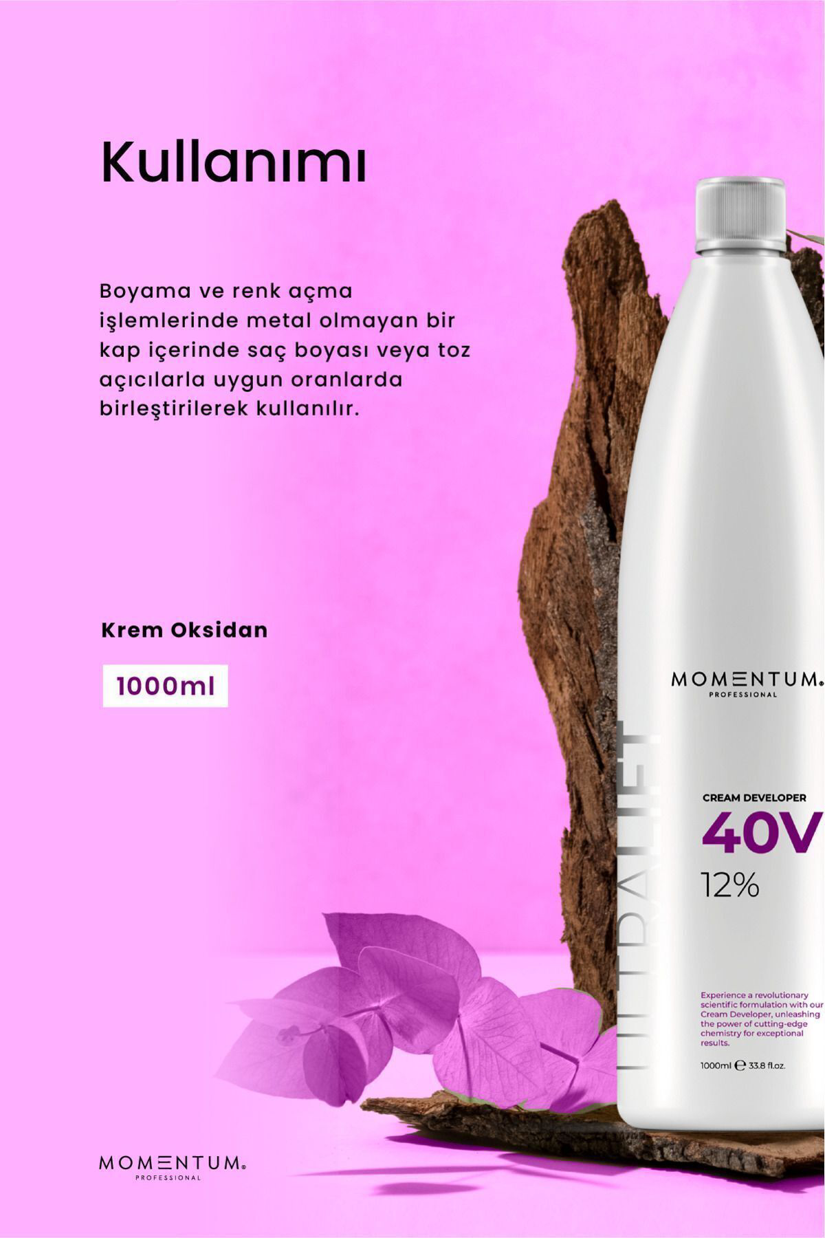 Momentum Krem Oksidan 40 Vol 1000 Ml