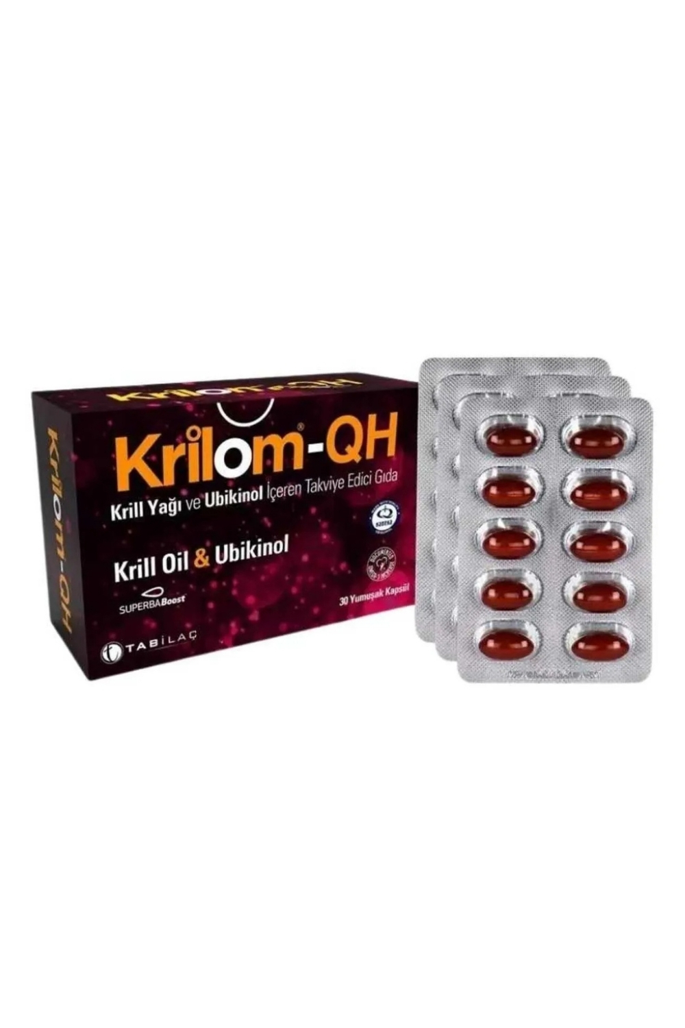 Krilom  Qh 30 Yumuşak Kapsül X 2 Adet