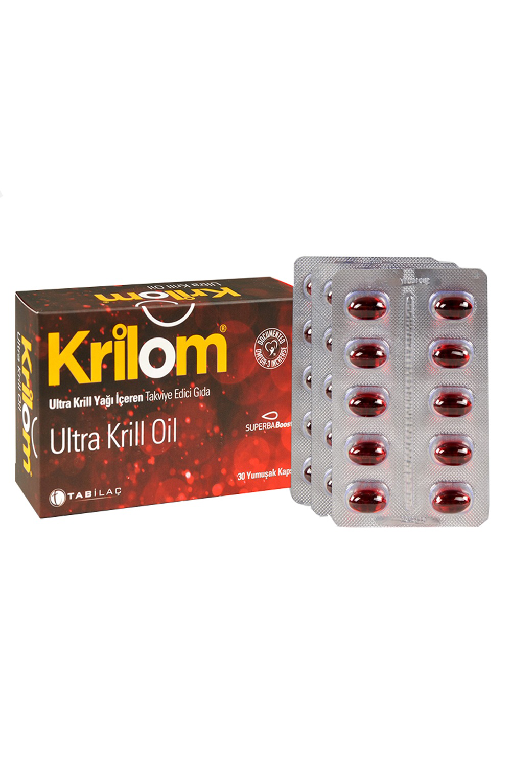 Krilom  Ultra Krill Oil 30 Yumuşak Kapsül X 2 Adet