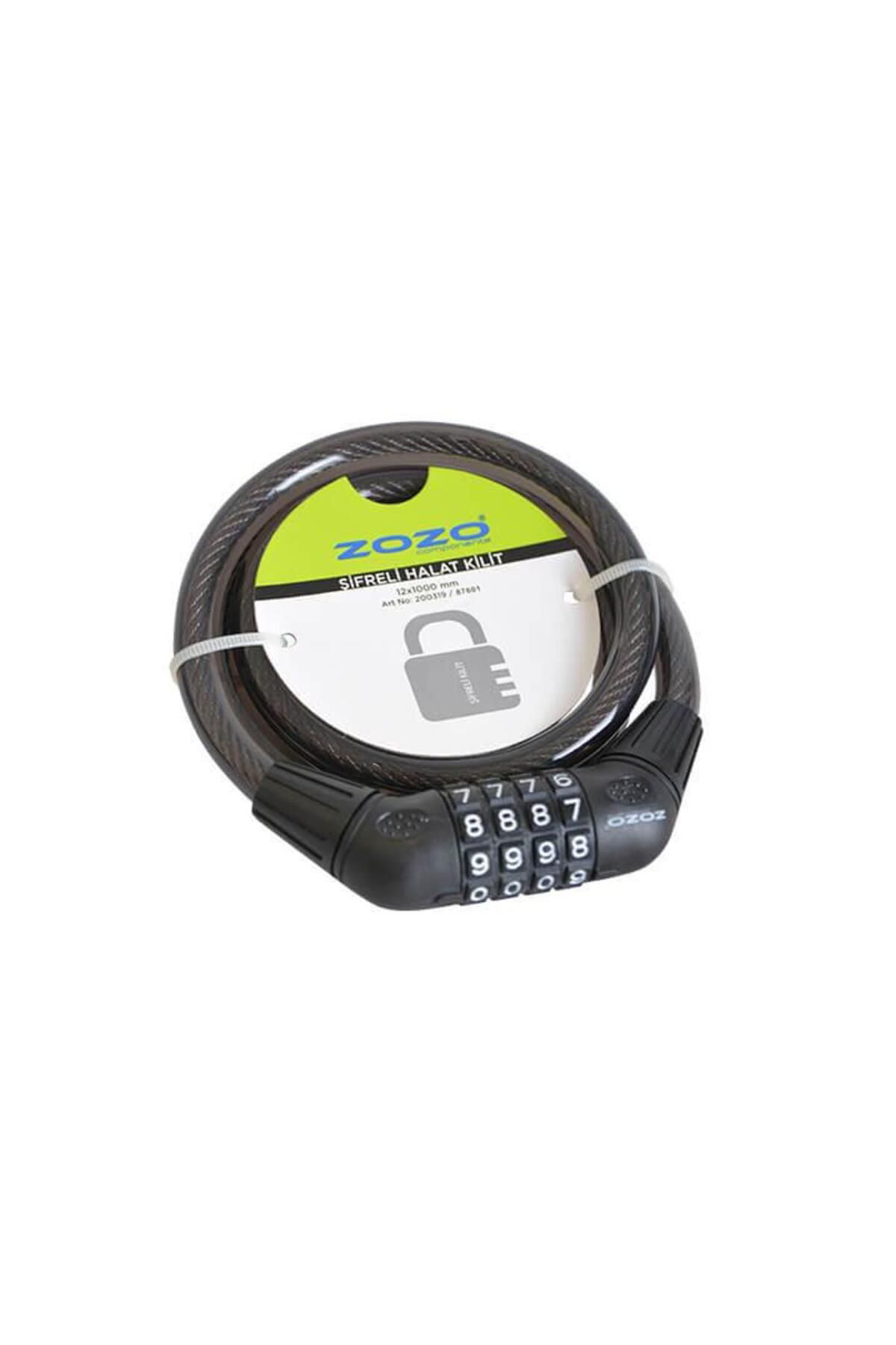 Zozo Kron - 4 Lü Şfrel Halat Klt 12X100 - Mat Syah