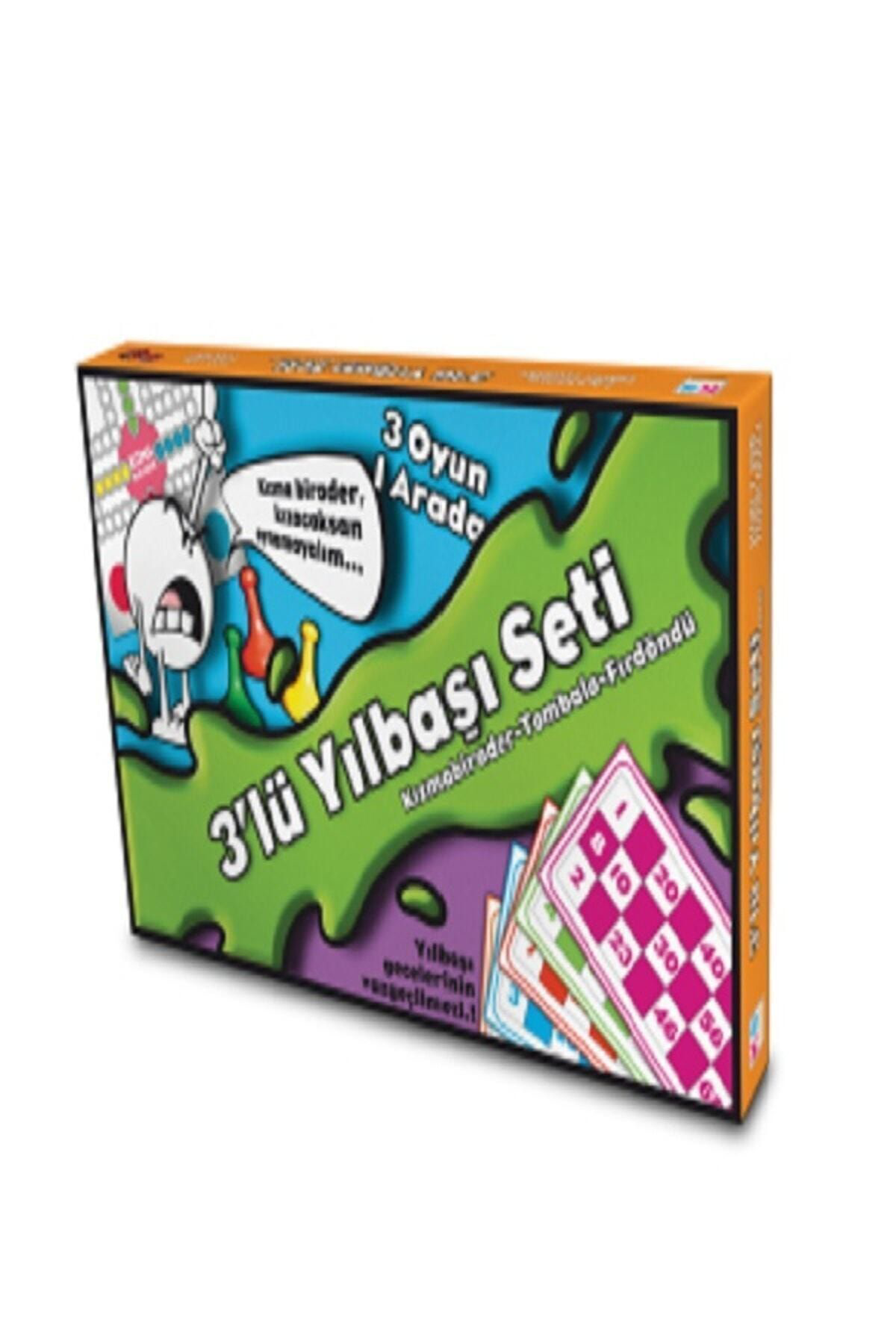 Ks Games Ks 3'Lü Yilbaşi Seti Kizma Birader Tombala Firdöndü 3İn1 Oyun Set
