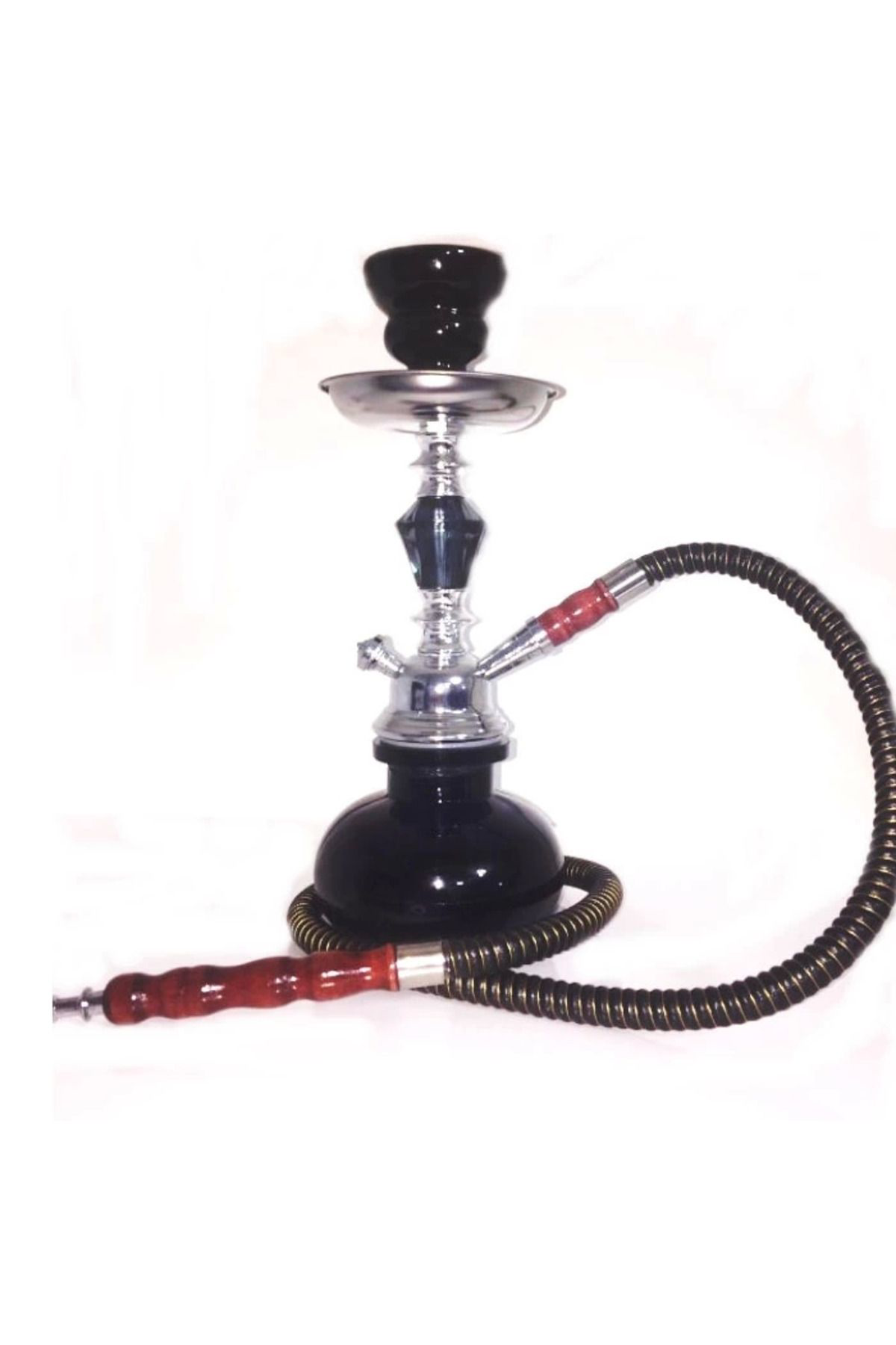 Yusuftex Küçük Boy Nargile Takimi - Siyah