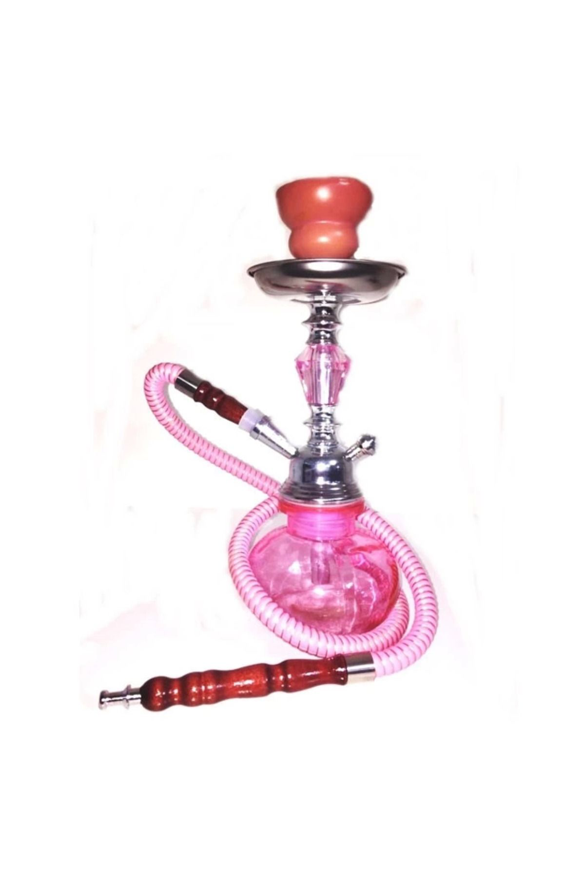 Yusuftex Küçük Boy Nargile Takimi - Pembe