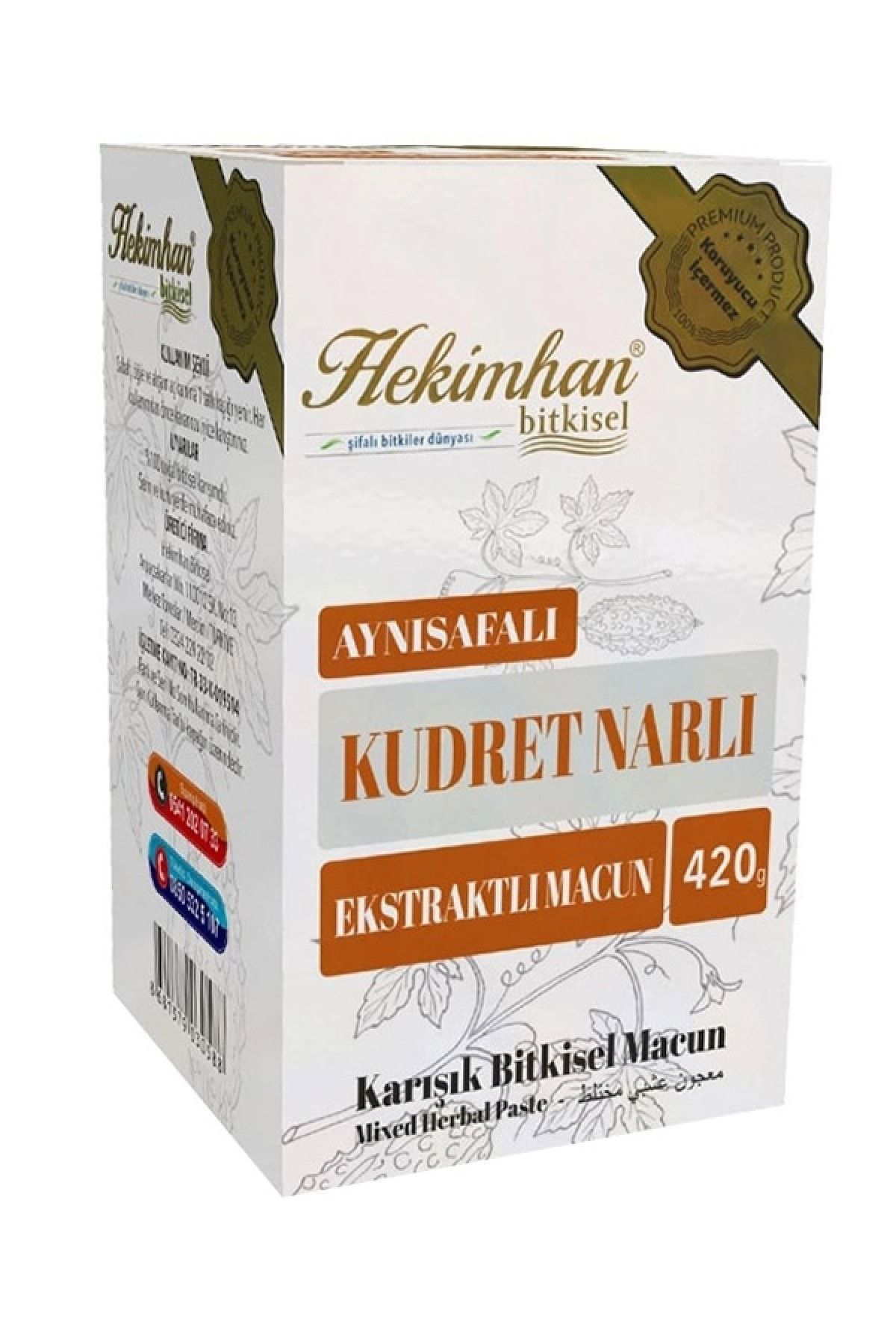 Hekimhan Kudret Narli Macun 420 Gr 2 Adet