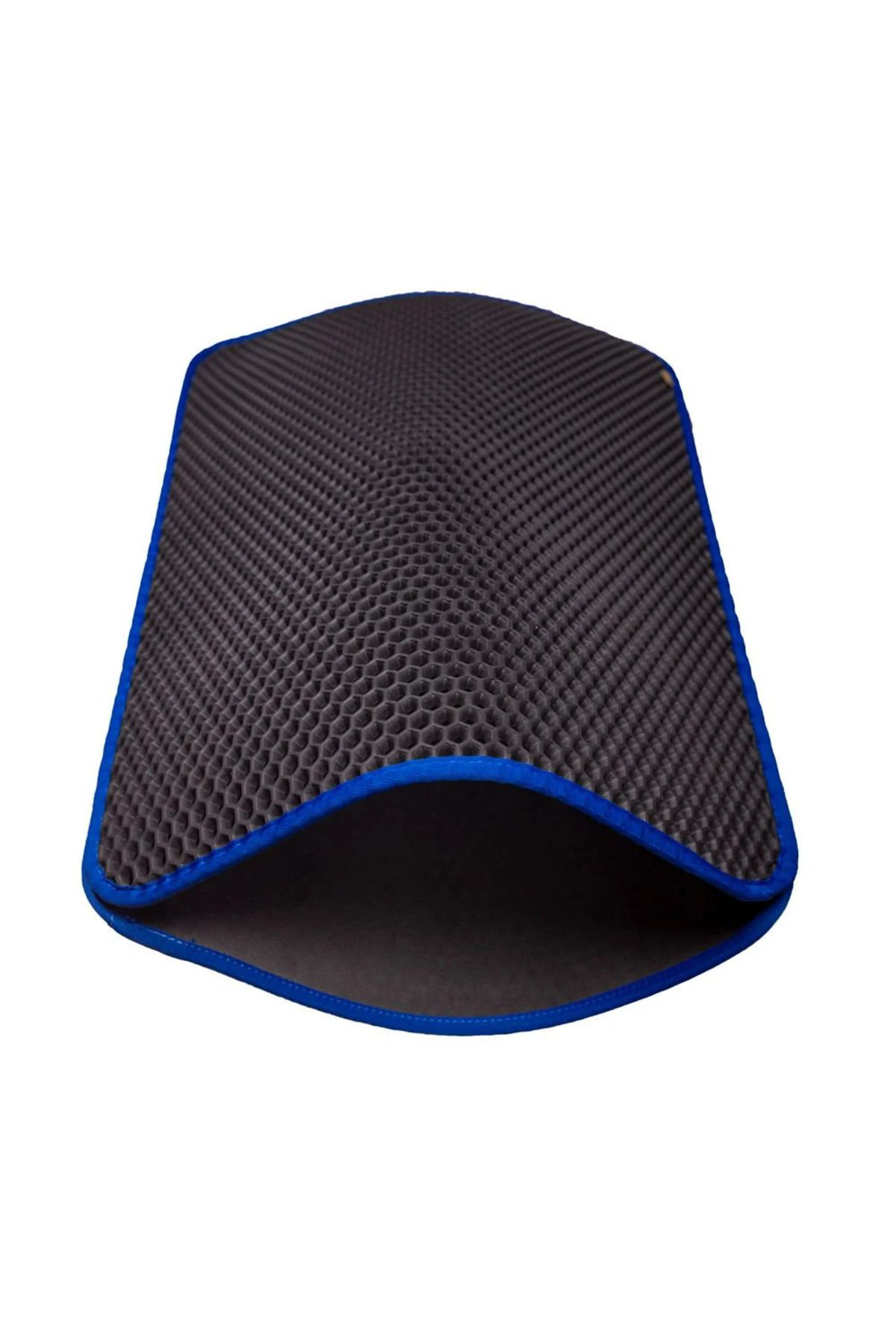 K&A Kum Toplayici Fonksiyonel Kedi Paspasi Altigen 37-50 Cm Mavi