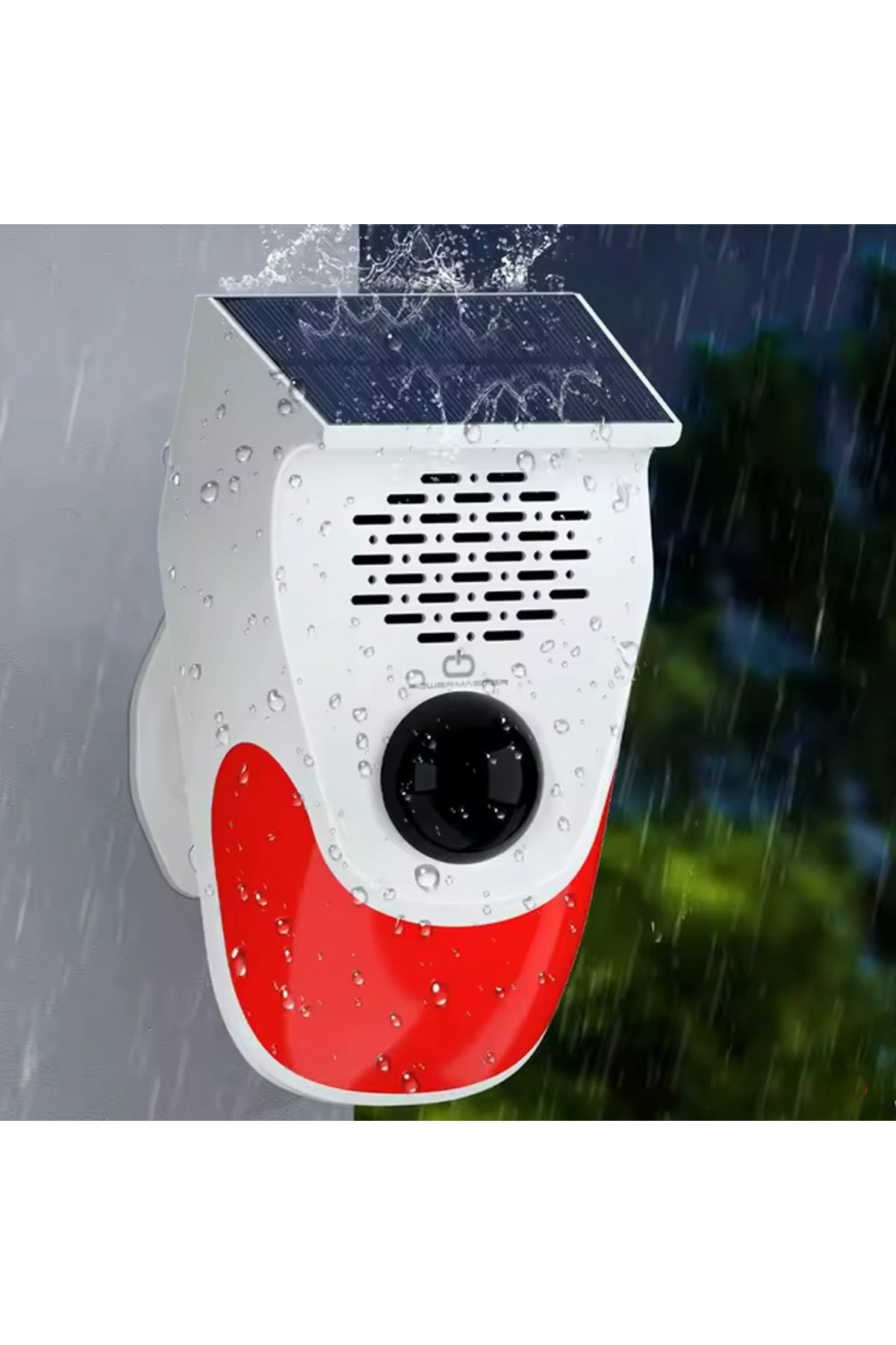 Ok Aksesuar Kumandali Solar Sesli İşikli 120Db Alarm Sistemi  Go506089mt-2624
