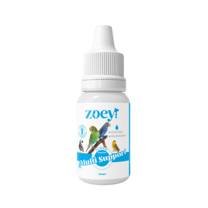 Zoey Kuşlar İçin Multivitamin Çözeltisi 30 Ml