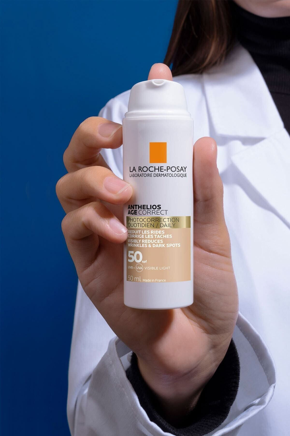 La Roche  Posay Anthelios Age Correct Daily Tinted Cream Spf50+ 50