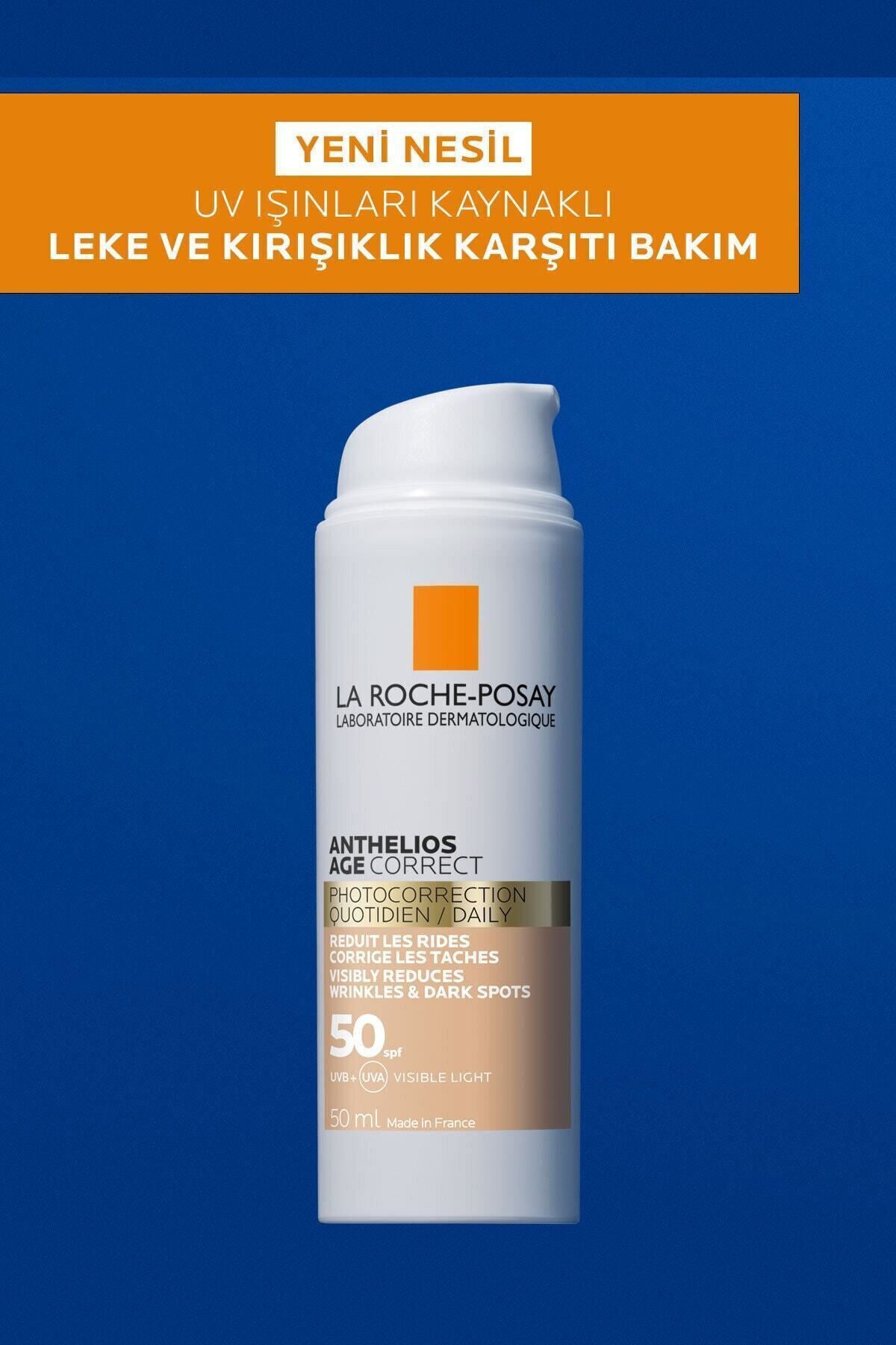 La Roche  Posay Anthelios Age Correct Daily Tinted Cream Spf50+ 50