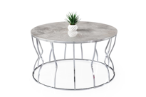 Sivas Gözde Mobilya Lale Metal Orta Sehpa 80X43cm