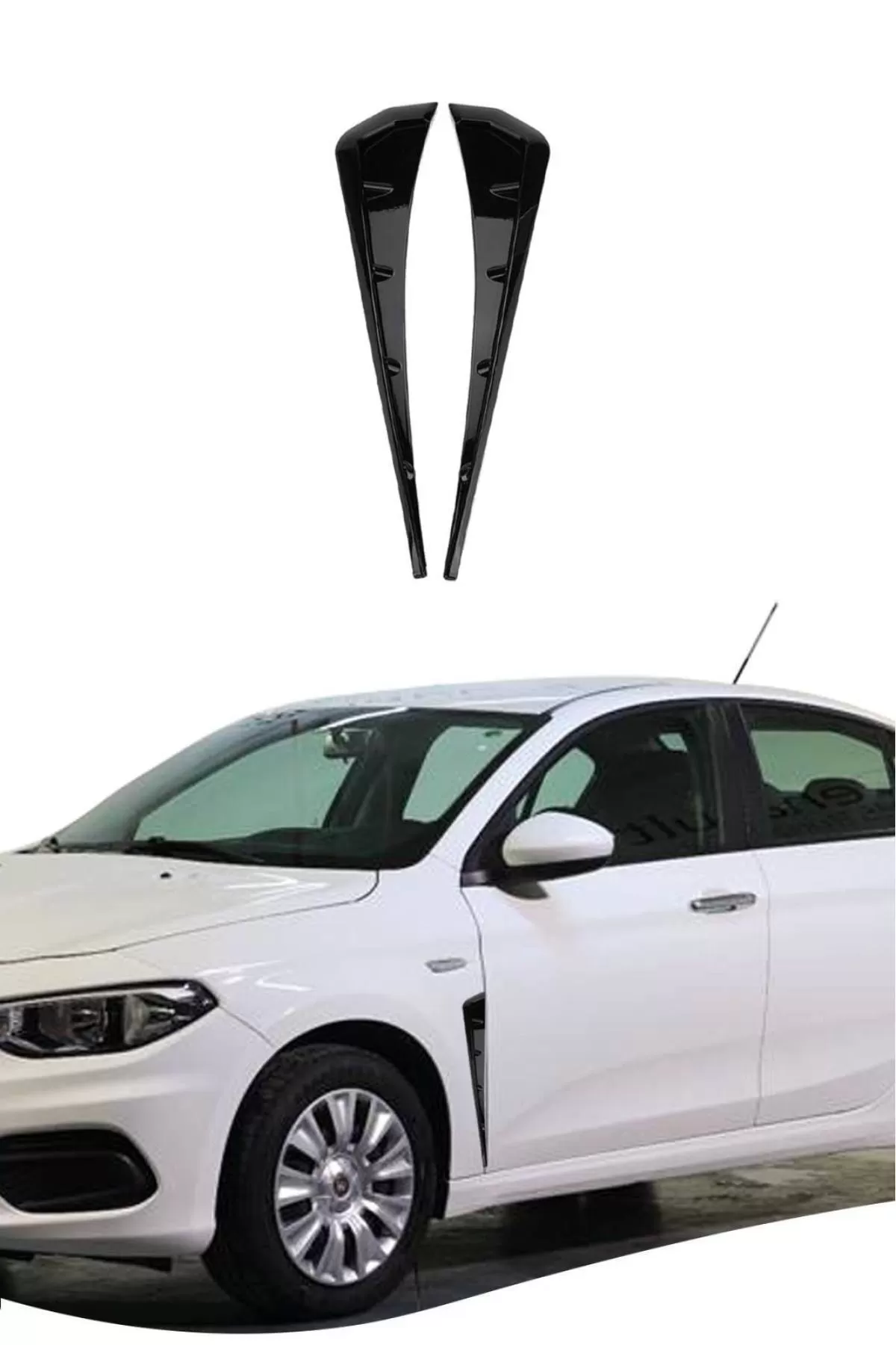 Lancia Delta 2009 ve Sonrası Parlak Çamurluk Çıtası Vent Havaland