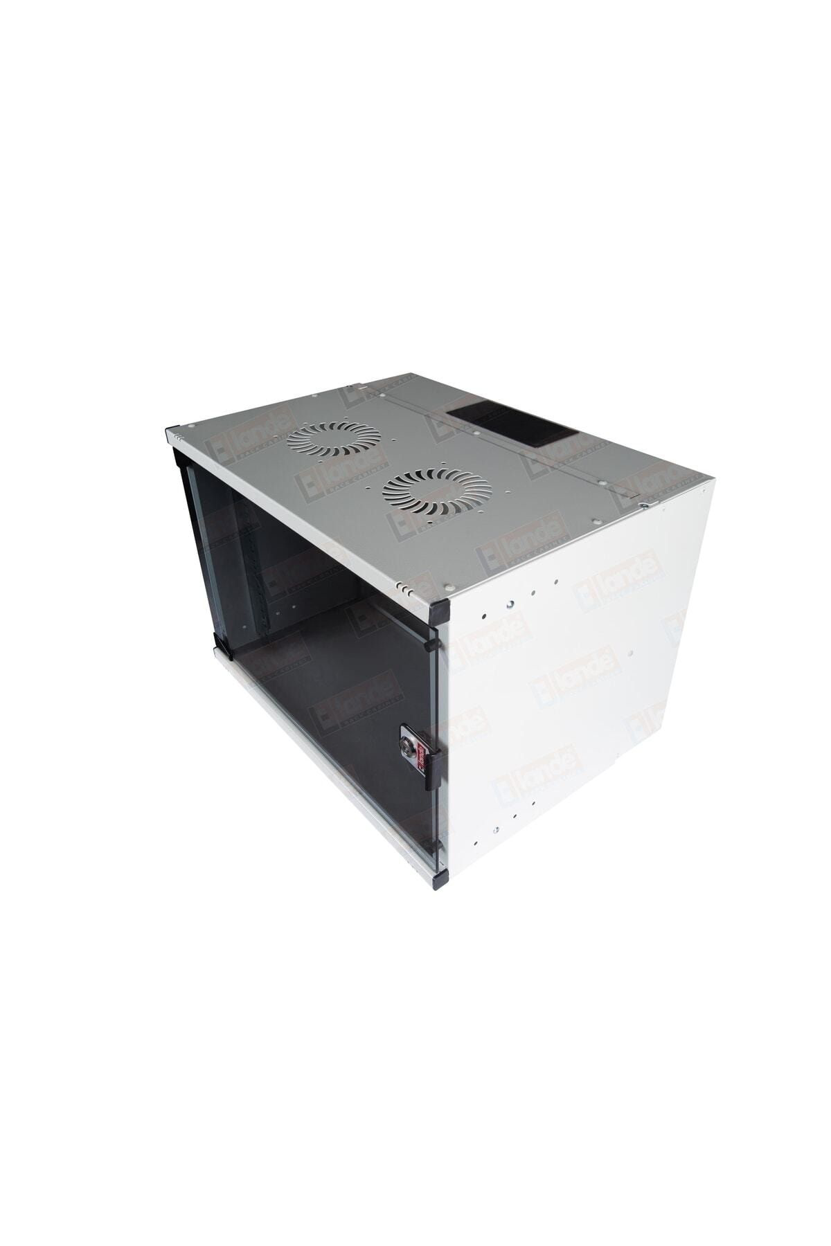 Lande Rack Cabinet Lande Ln-Ss07u5440-Lg 7U 19" 540X400x370mm Duvar Tipi Soho Demont