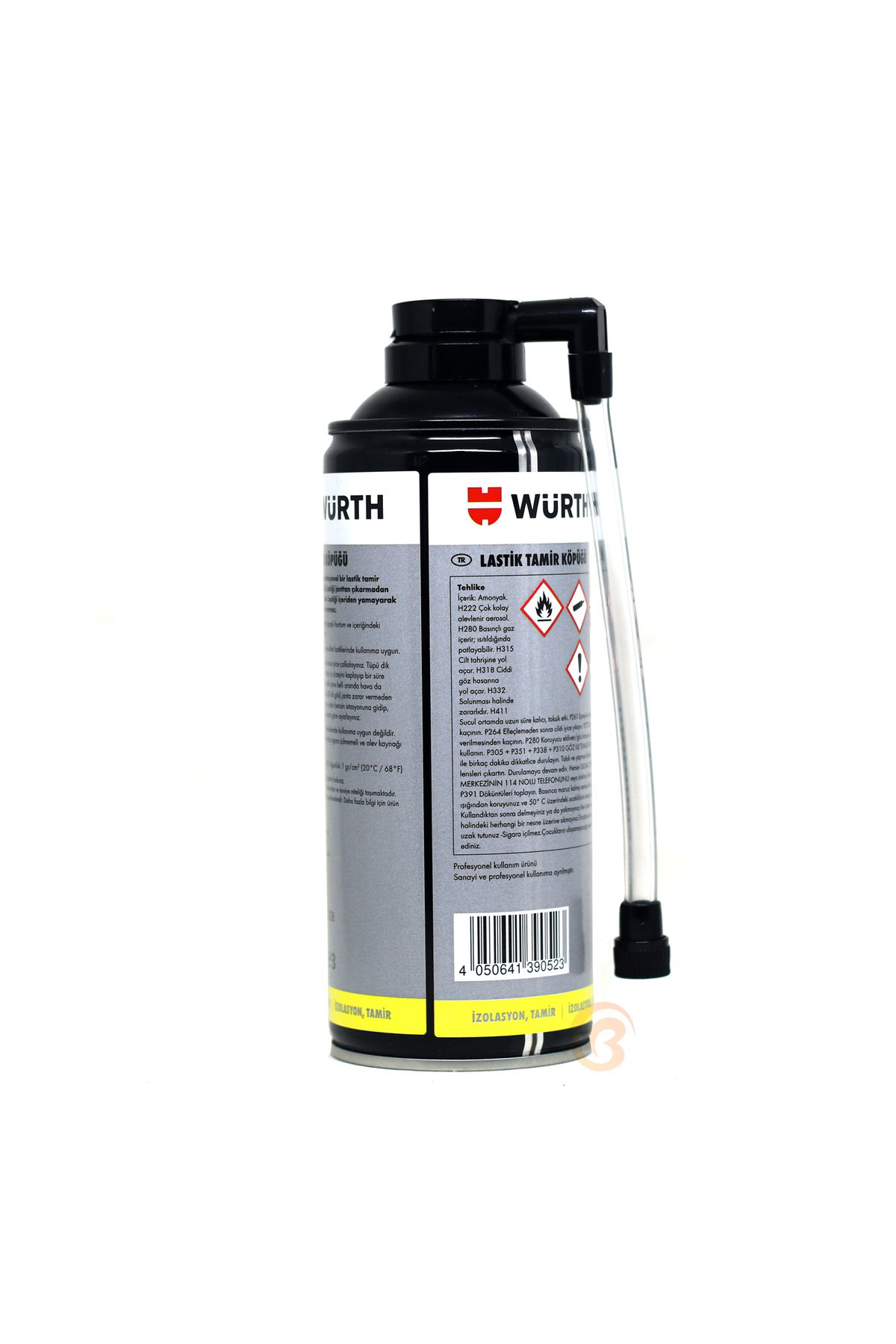 Würth Lastik Tamir Köpüğü 300 Ml - Yeni Ambalaj