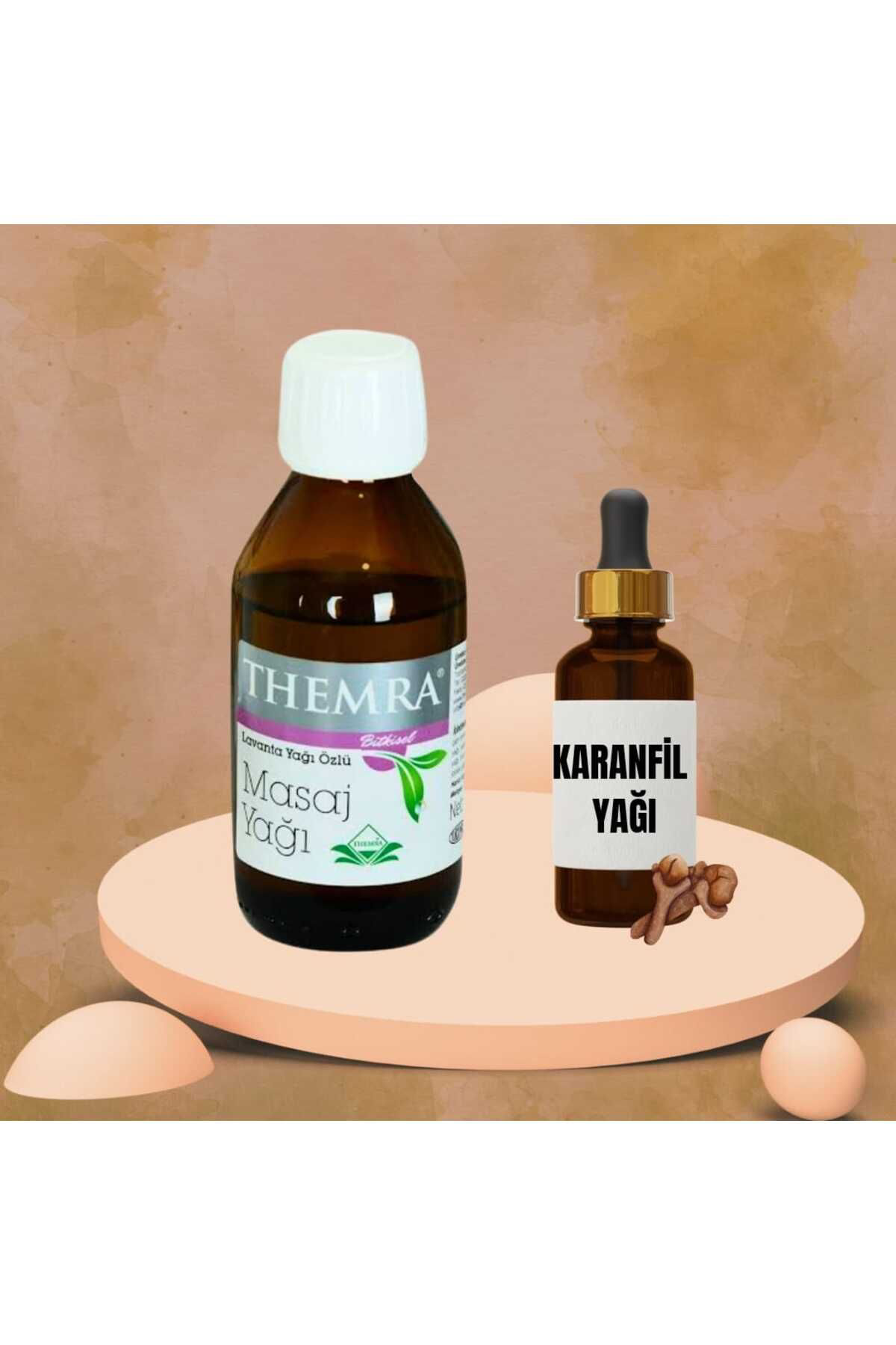 Çare Burada Lavanta Yaği Özlü Masaj Yaği 100 Ml Karanfil Yaği 20 Ml