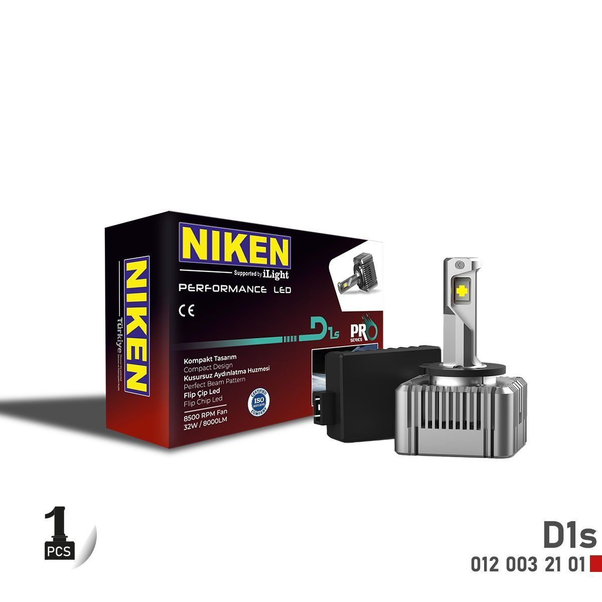 Drs Tuning Led Xenon Uyumlu Pro Serisi D1s (1 Adet) Parça