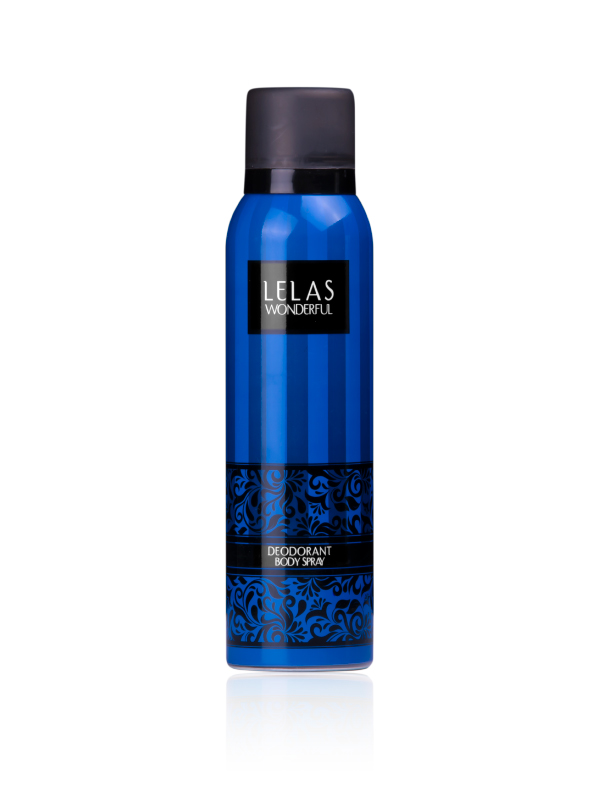 Lelas  1112 Wonderful 150 Ml Erkek Deodorant -Odunsu Amber