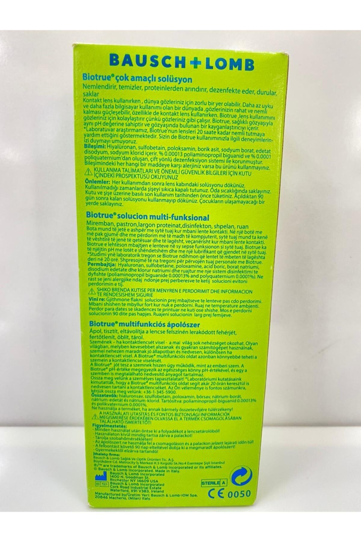 Biotrue Lens Solüsyonu 300 Ml