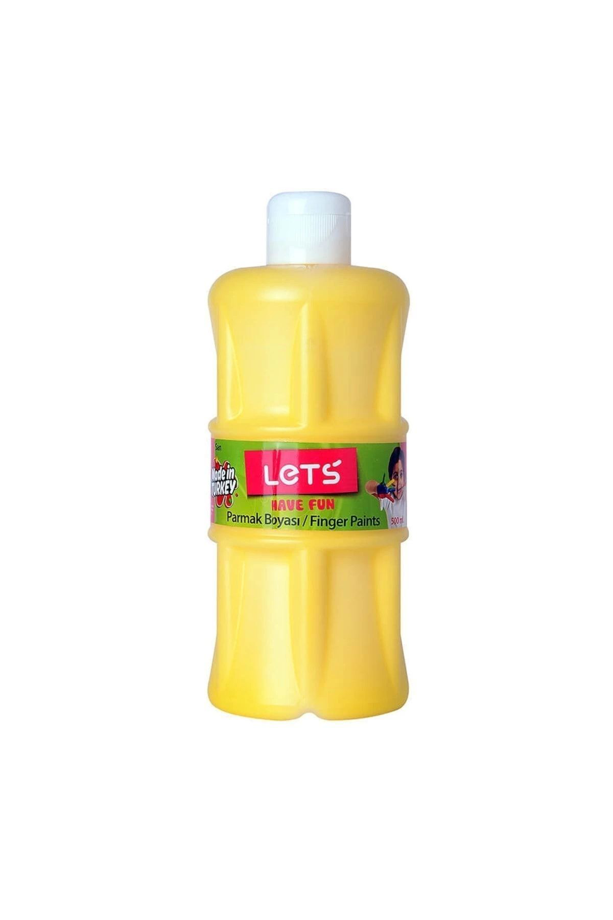 Lets  Parmak Boya Sari 500 Gr