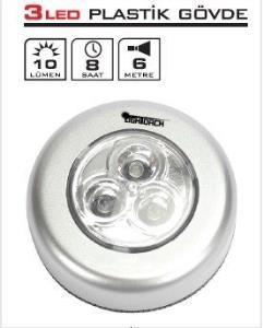 Gürçay Hirdavat Lightorch Lt03082 Dolap İçi Aydinlatma 3 Led'li