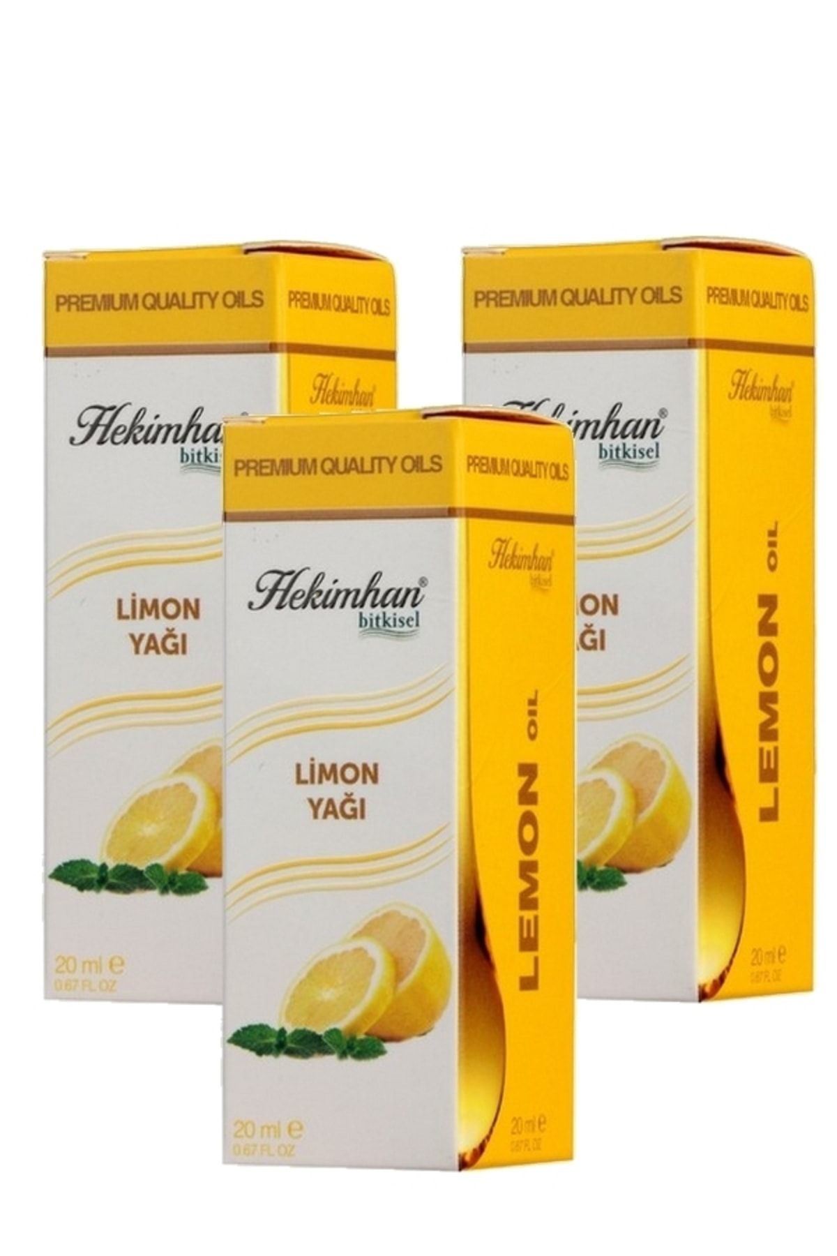 Hekimhan Limon Yaği 20 Ml 3 Adet