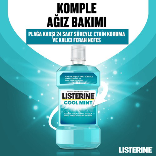 Listerine  Cool Mint 500 Ml