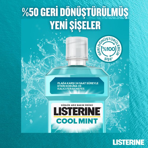 Listerine  Cool Mint 500 Ml