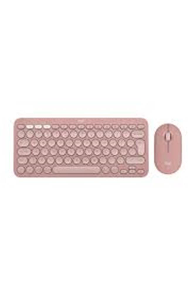 Logitech 920-012247 Pebble 2 Combo Pembe Kablosuz Klavye Mouse Se