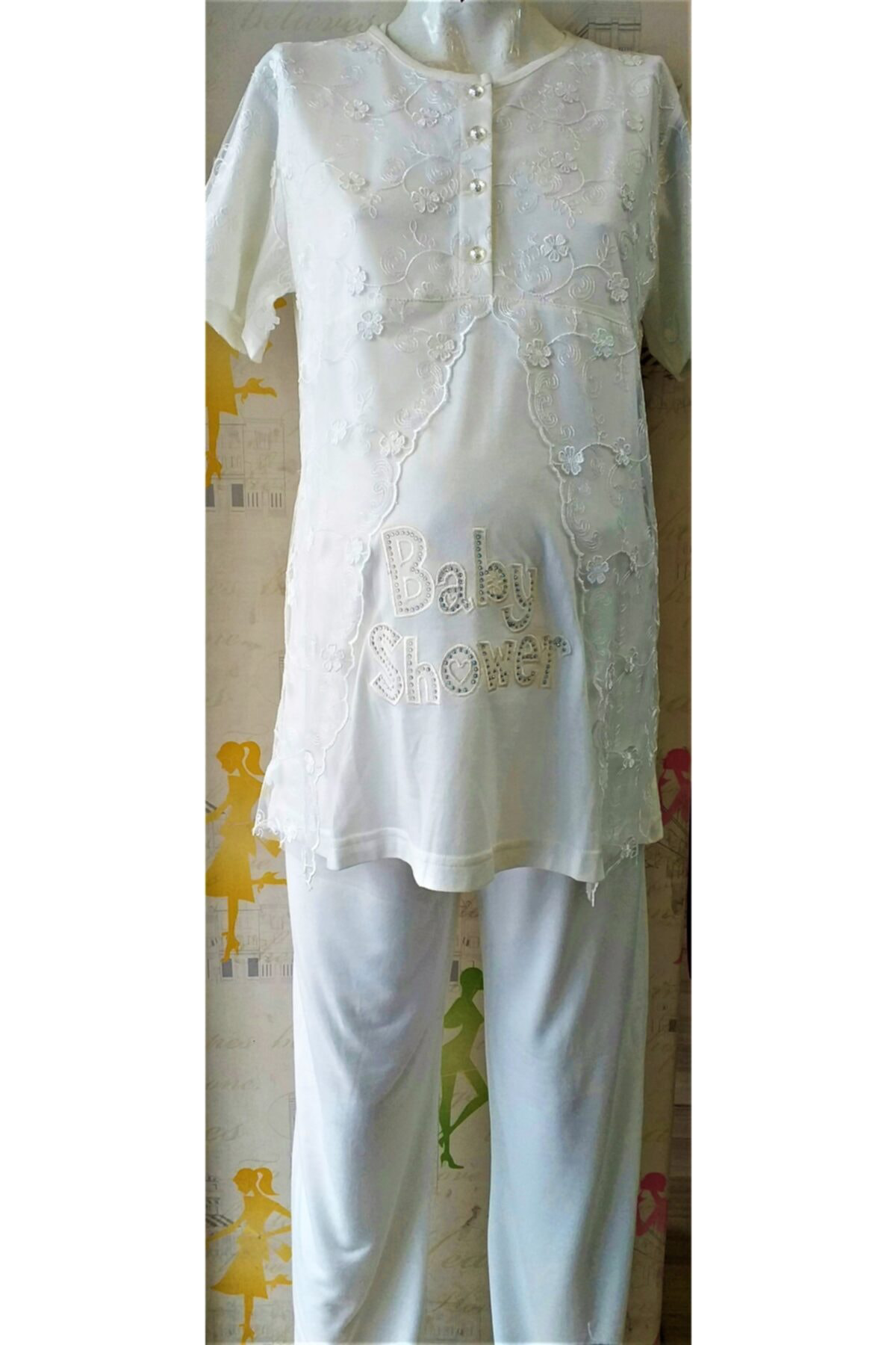 Gecem Lohusa Pijama Takimi