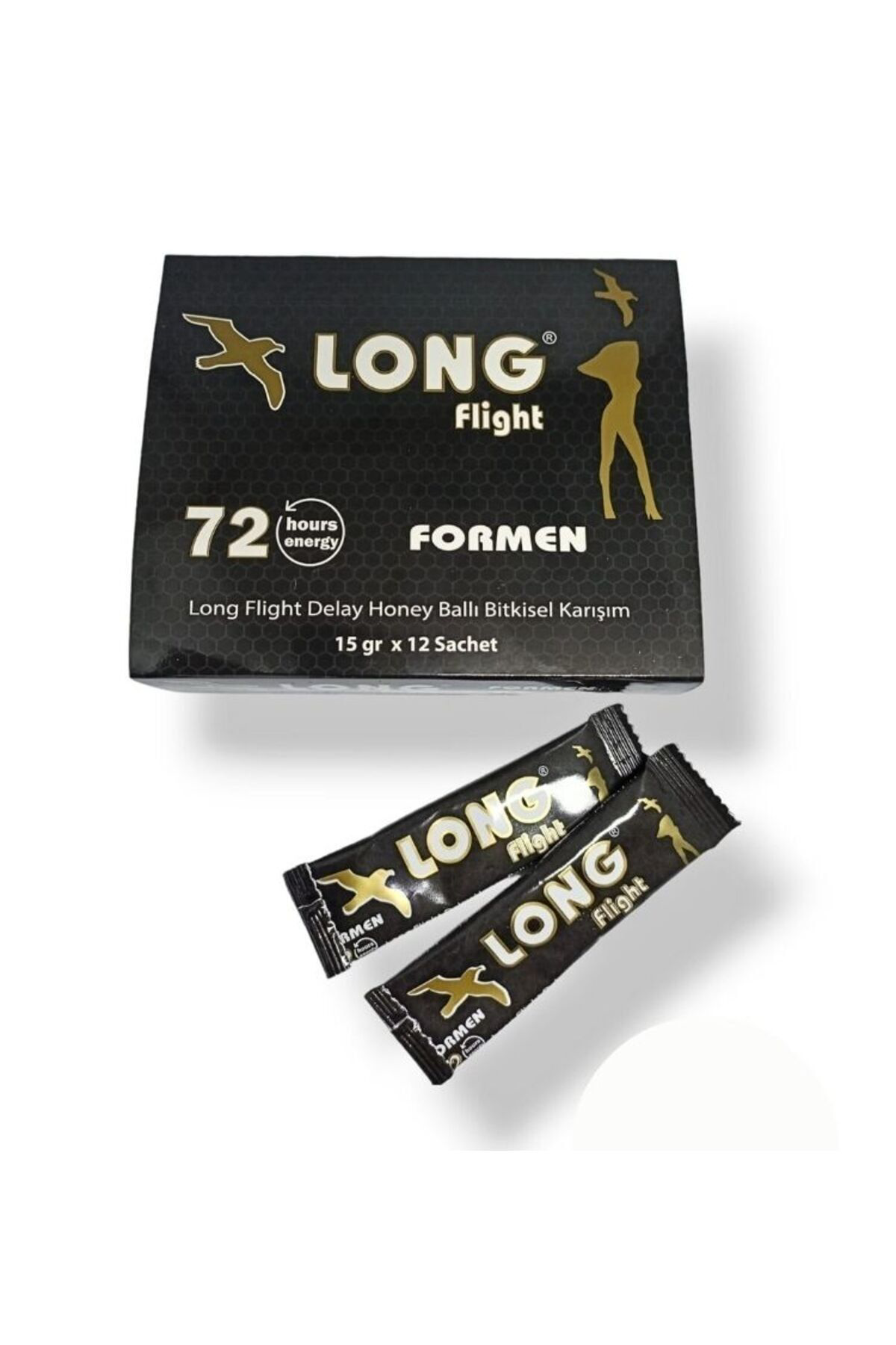 Aleyna Bitkisel Long Mendil Long Enerji Bali 12Li Stick 72 Hours Energy