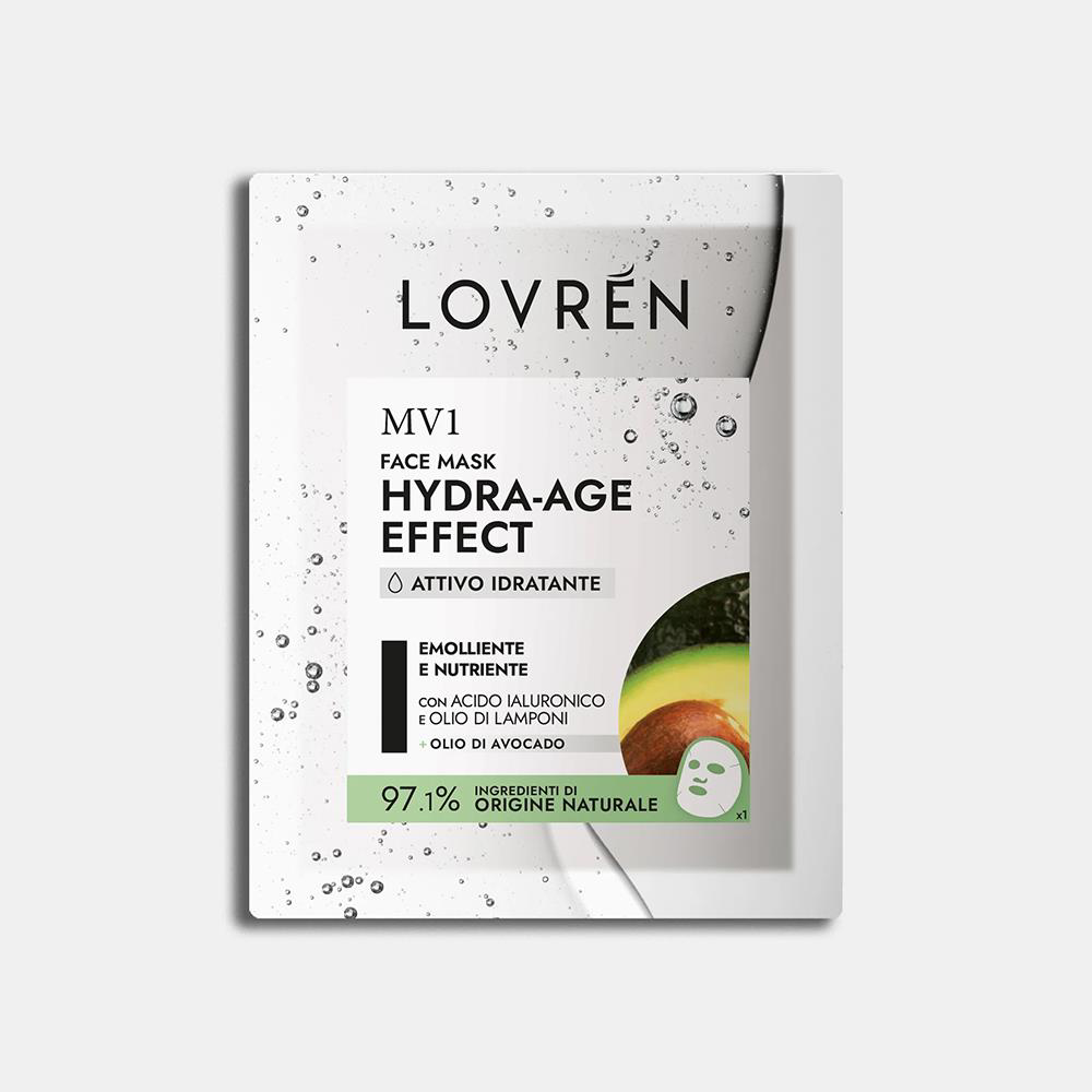 Lovren  Mv1 Hydra-Age Effect Face Mask Kağit Yüz Maskesi