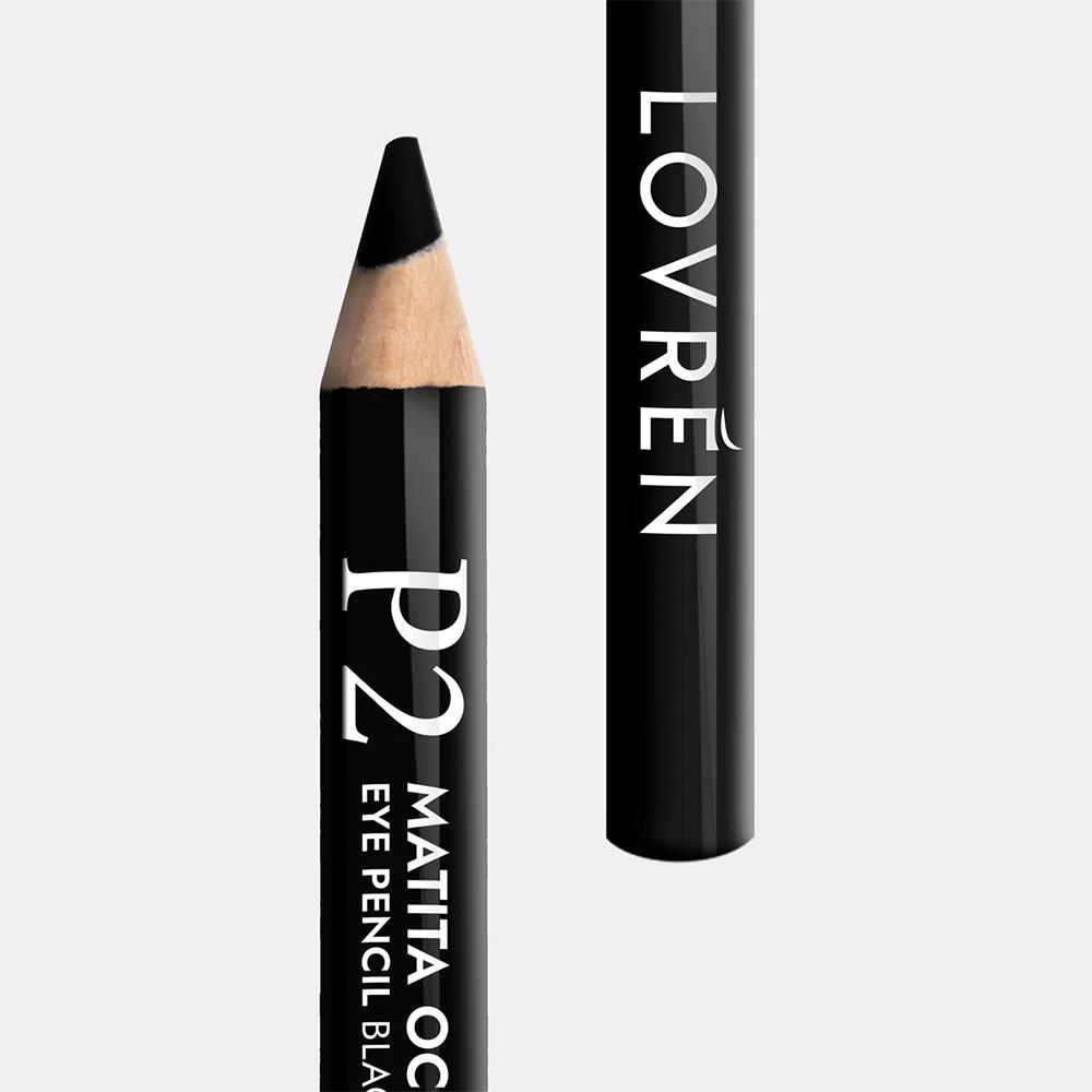 Lovren  P2 Black Soft Yumuşak Siyah Göz Kalemi