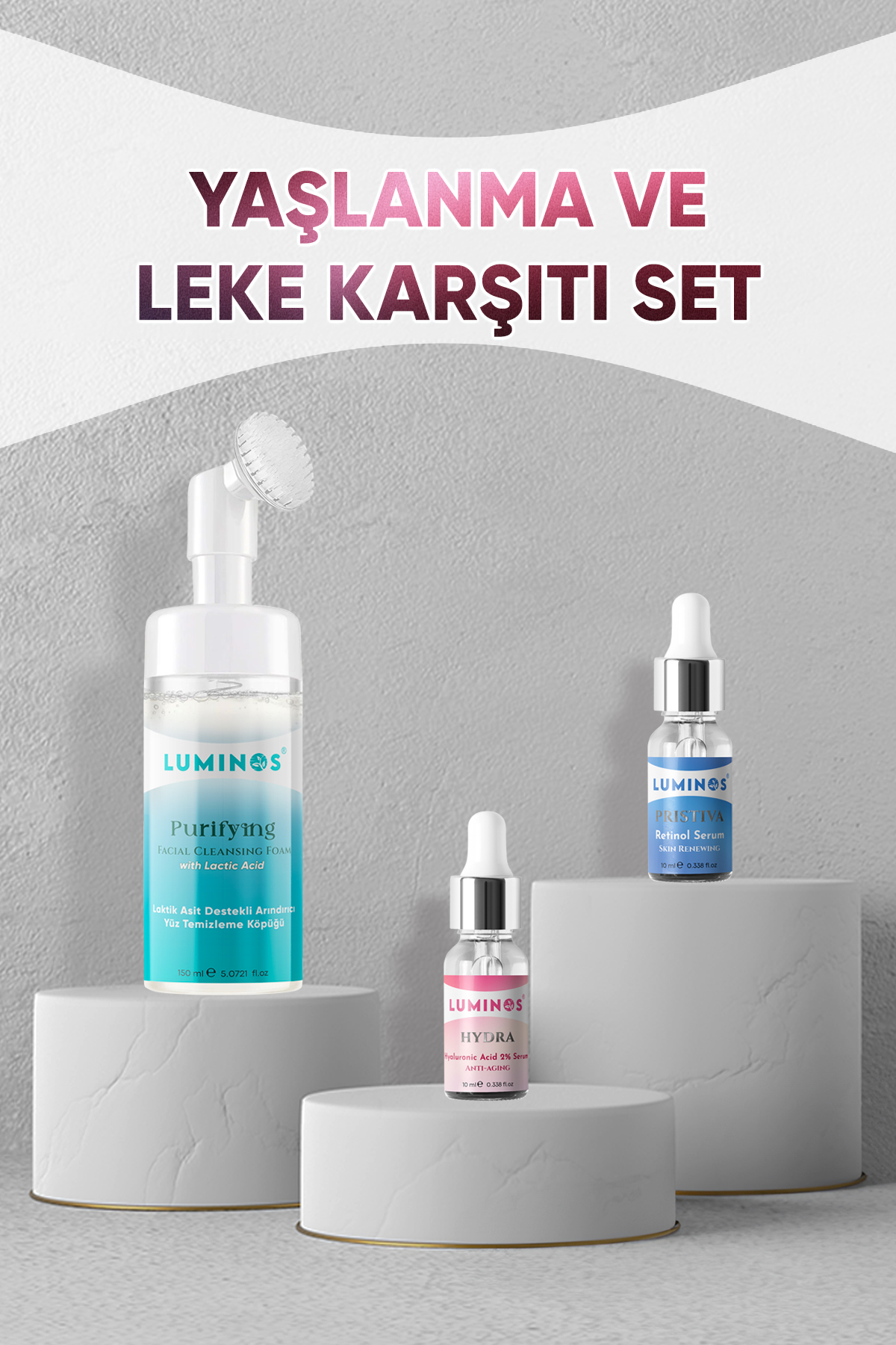 Natural Luminos Yaşlanma Ve Leke Karşiti Set
