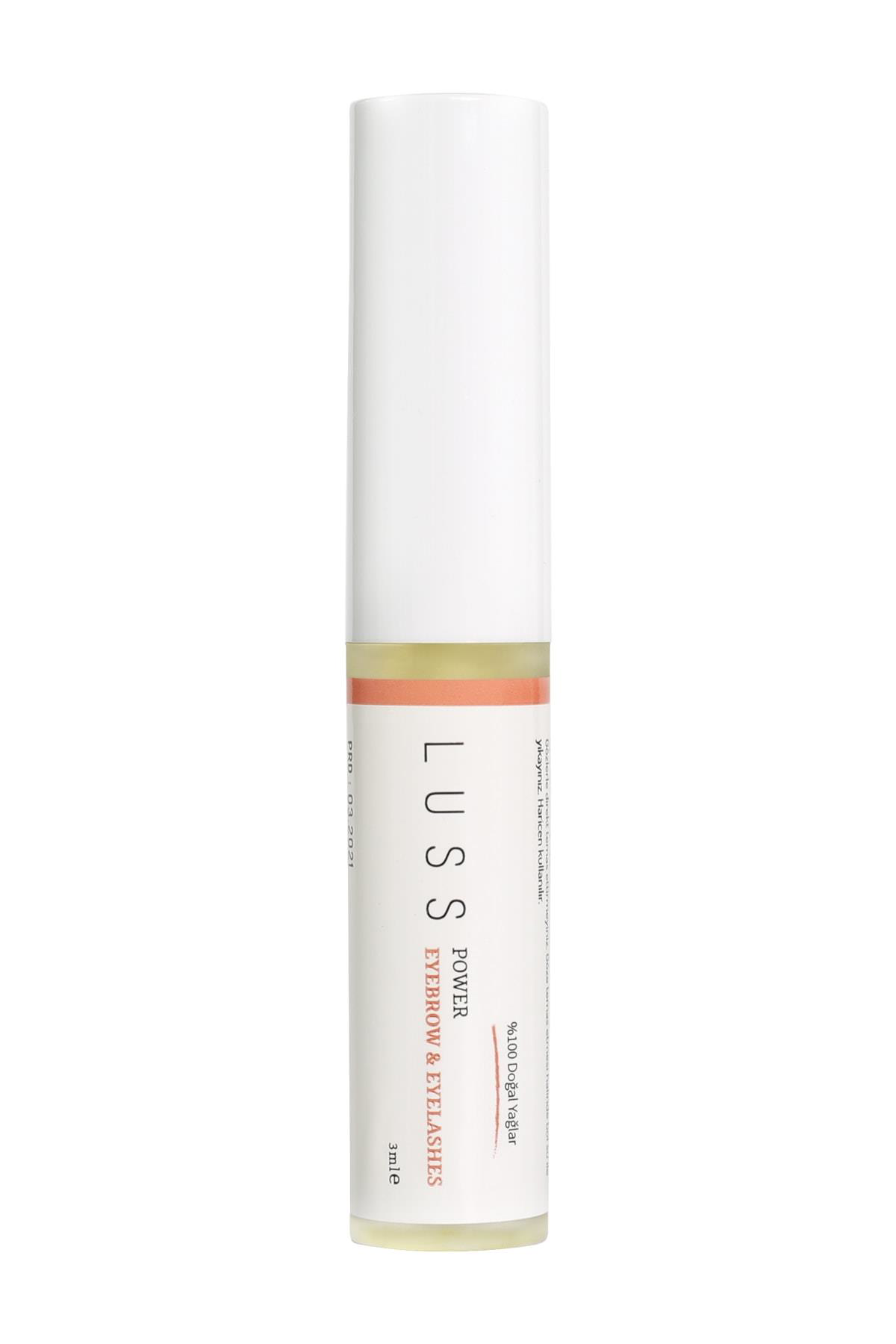 Luss  Power Eyebrow&Eyelashes Kaş Ve Kirpik Besleyici Serum 3Ml - 