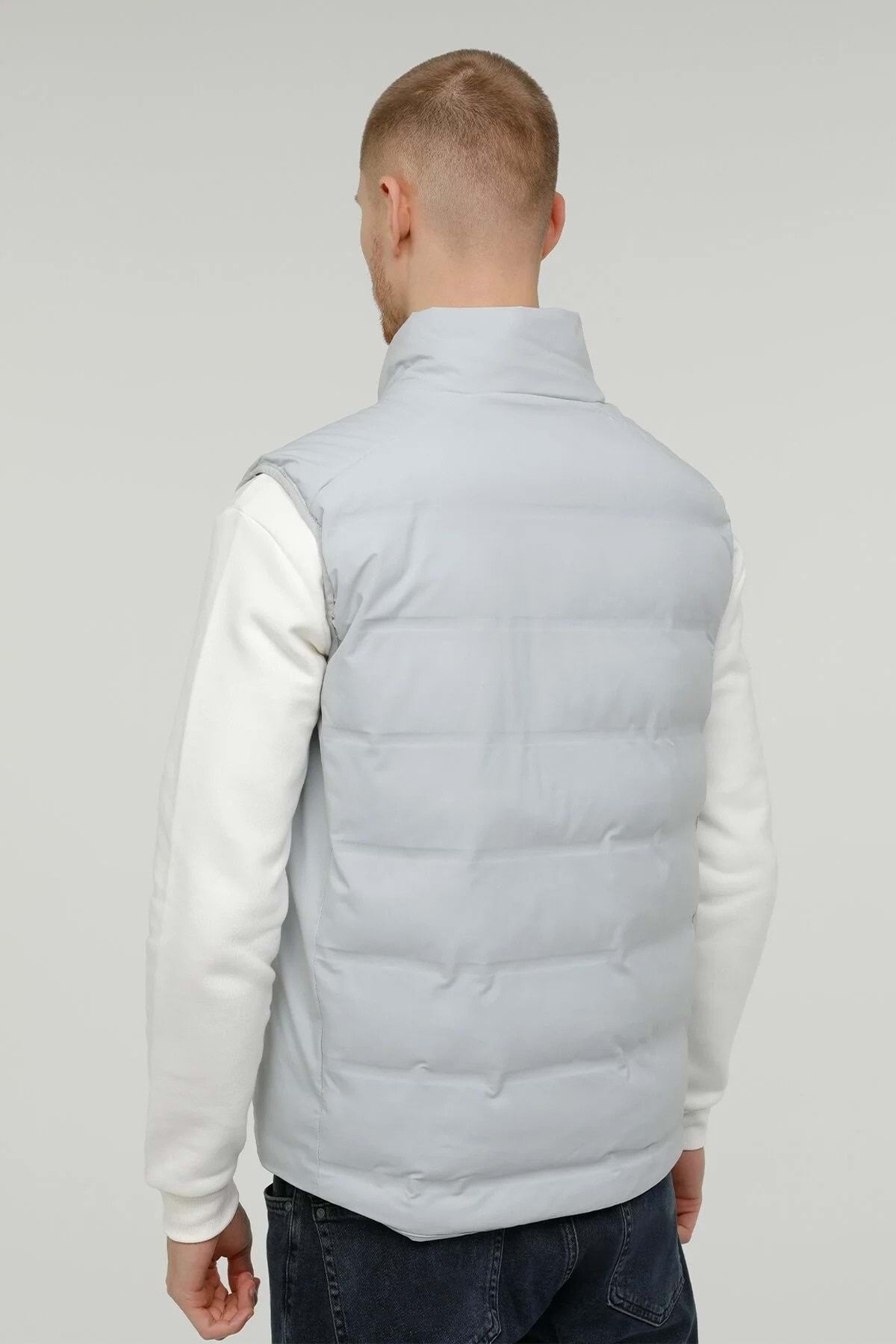 Lumberjack M-Acelin Vest 3Pr Erkek Yelek - Gri - S - St07042-50814