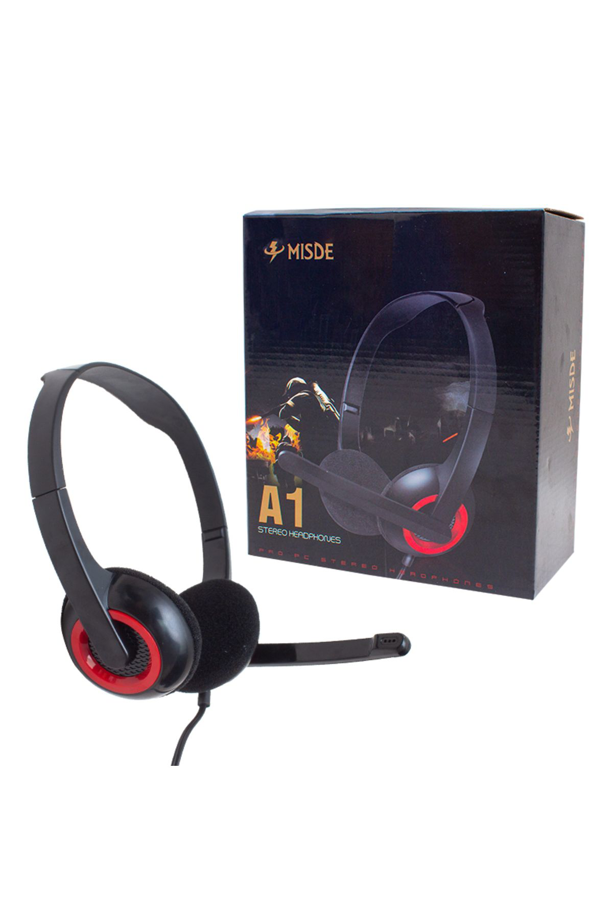 Ok Aksesuar Magicvoice A1 3.5 Mm Aux Girişli Kulaküstü Mikrofonlu Kulaklik Go