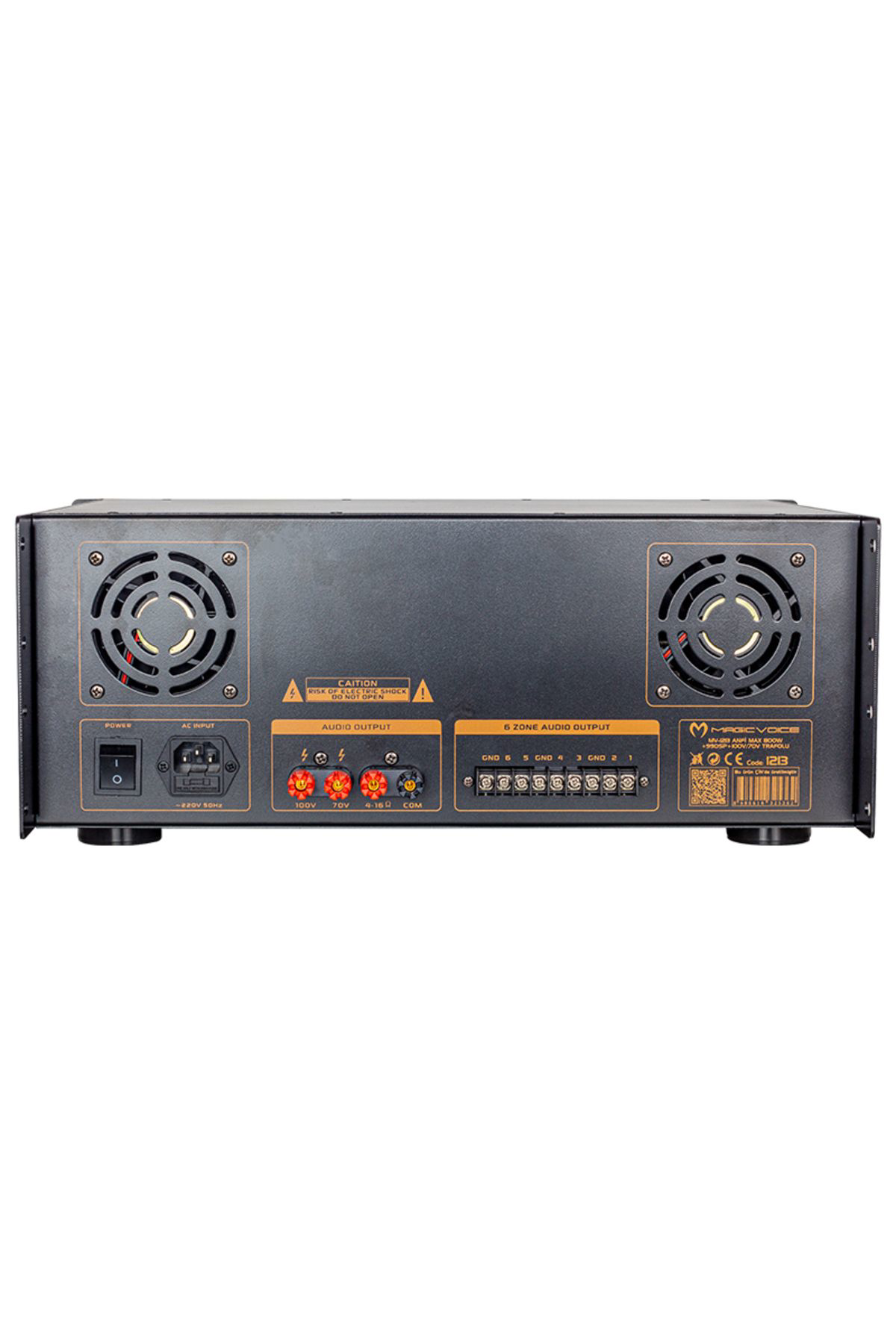 Ok Aksesuar Magicvoice Mv-1213 Küp Mixer Anfi Usb Bt Uk Rms100w  Max 800W 6 Z