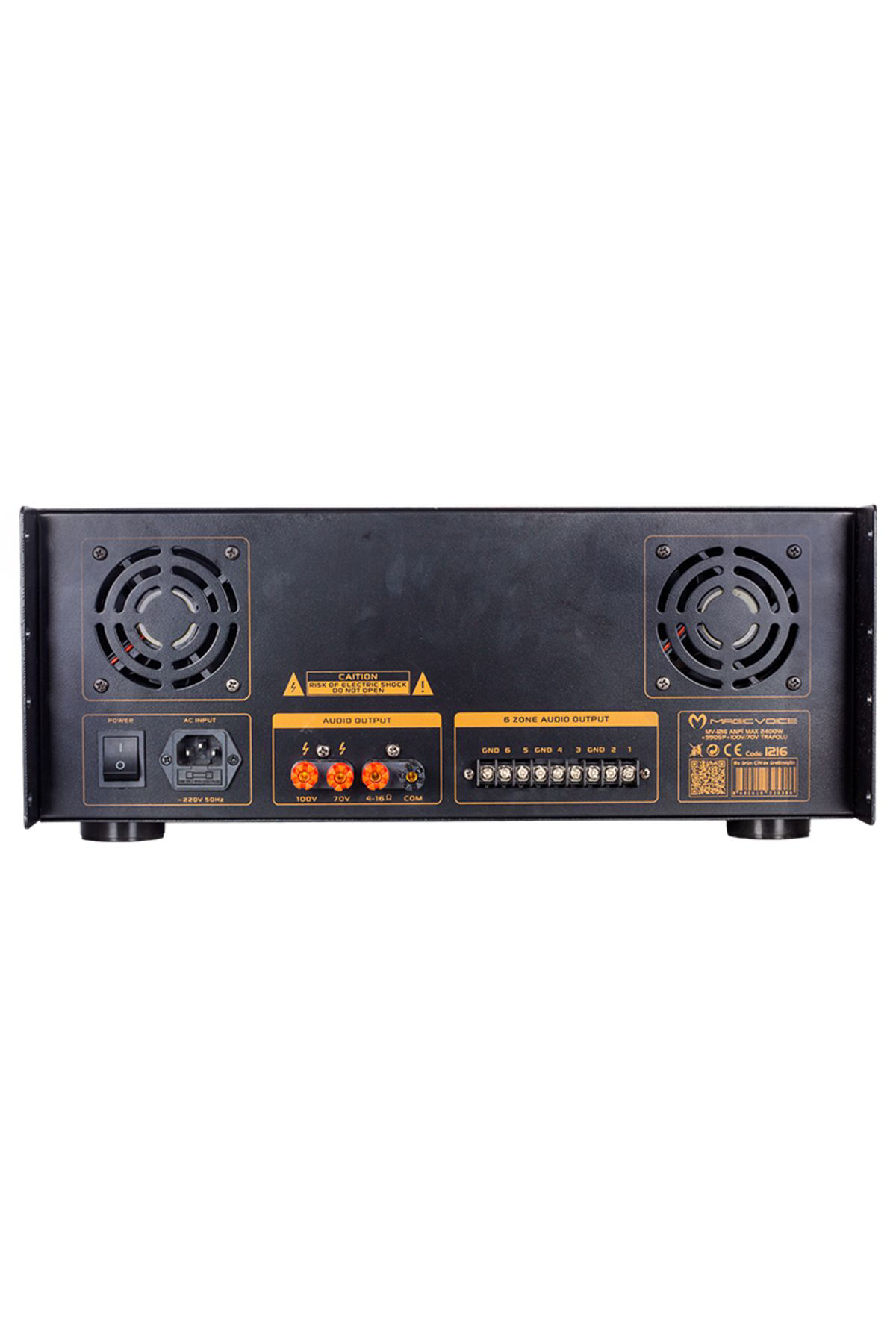 Ok Aksesuar Magicvoice Mv-1216 Küp Mixer Anfi Usb Bt Uk Rms300w Max 2400W 6 Z