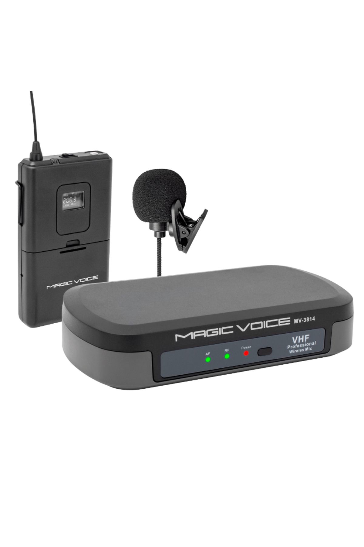 Ok Aksesuar Magicvoice Mv-3812 Vhf Yaka Ti̇pi̇ Telsi̇z Mi̇krofon