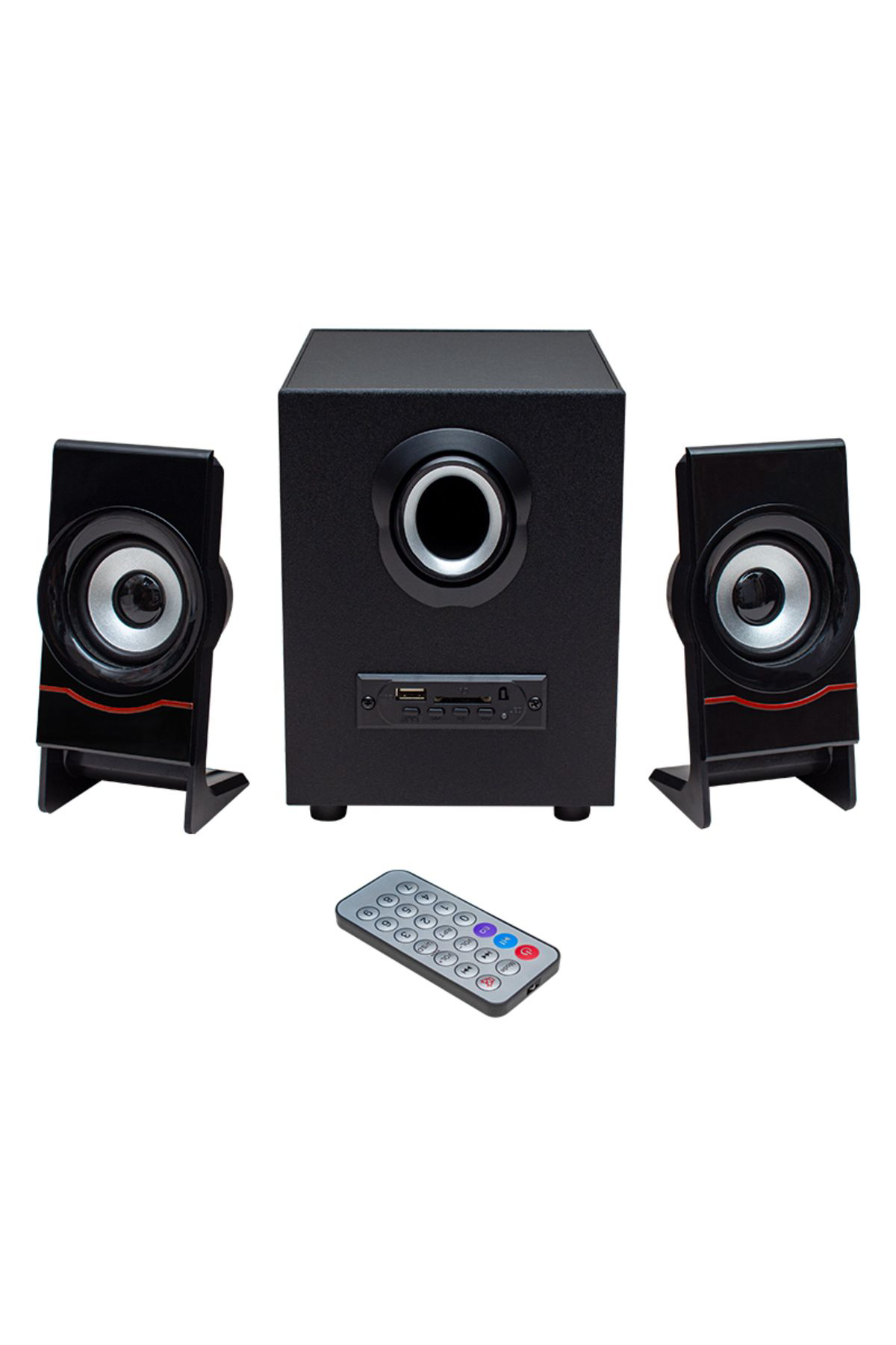 Ok Aksesuar Magicvoice Mv-4966 Usb+Tf Card+Fm+Bt Ukli 2+1 Ses Sistemi Go50605